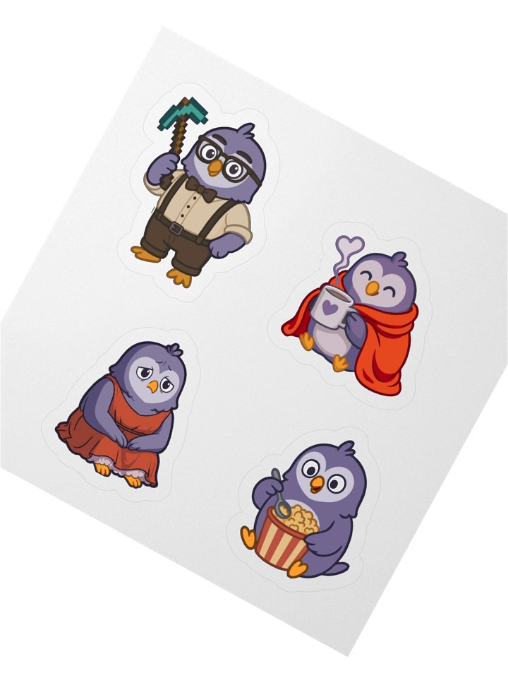Iain The Owl Sticker Pack product image (4)