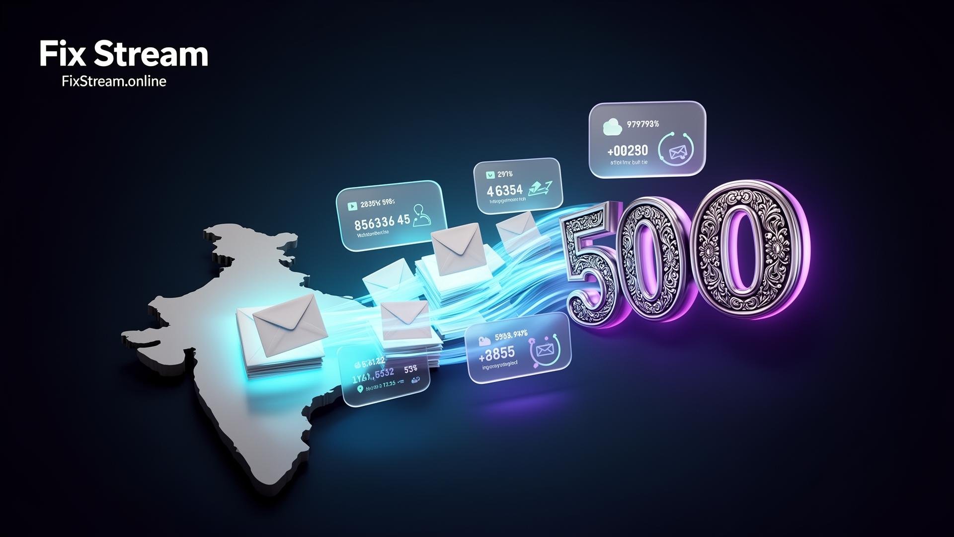 500 Real and Organic Email List (INDIA) product image (1)