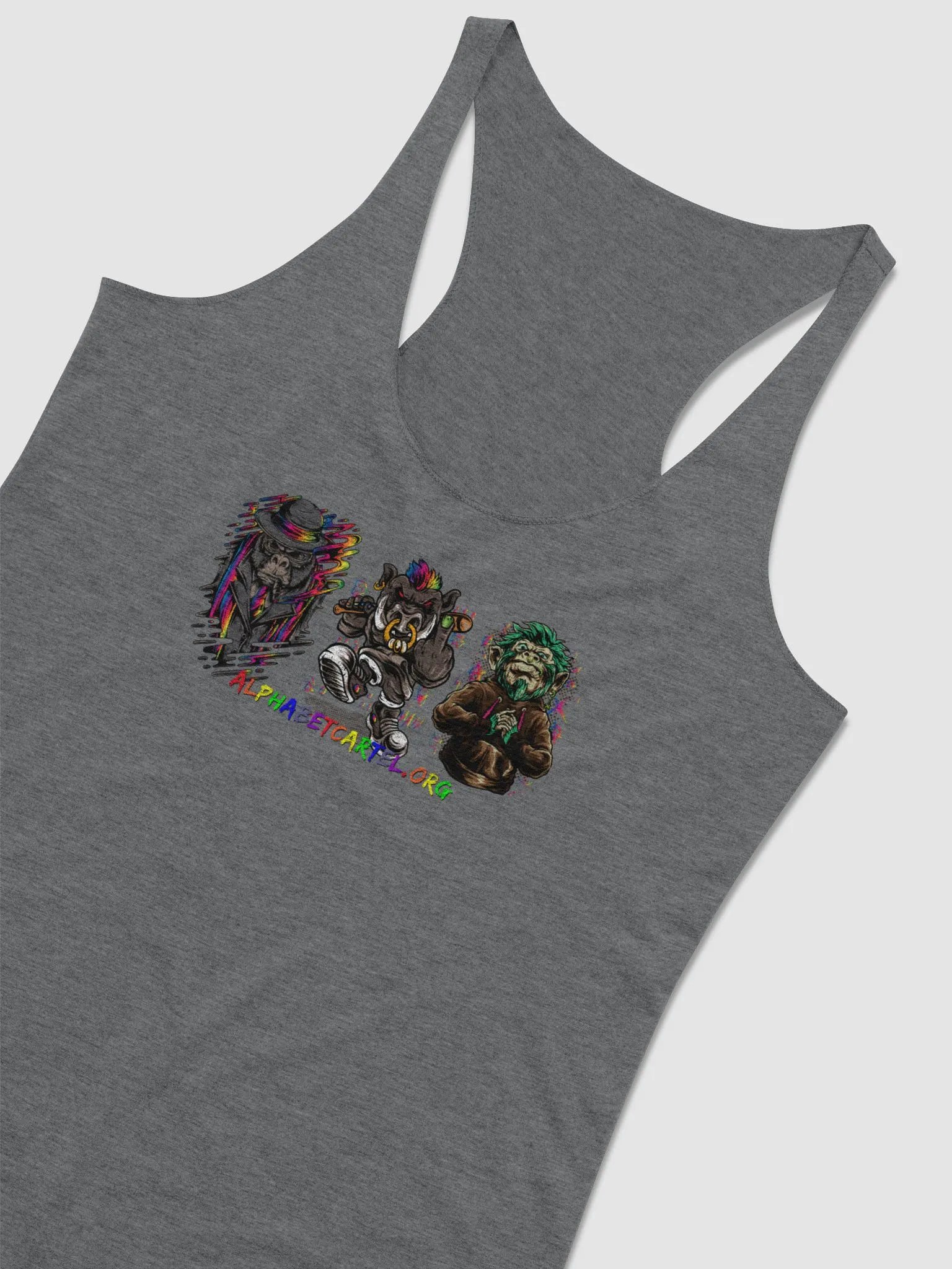 Alphabet Cartel - Women's Racerback Affirmation Tank product image (3)