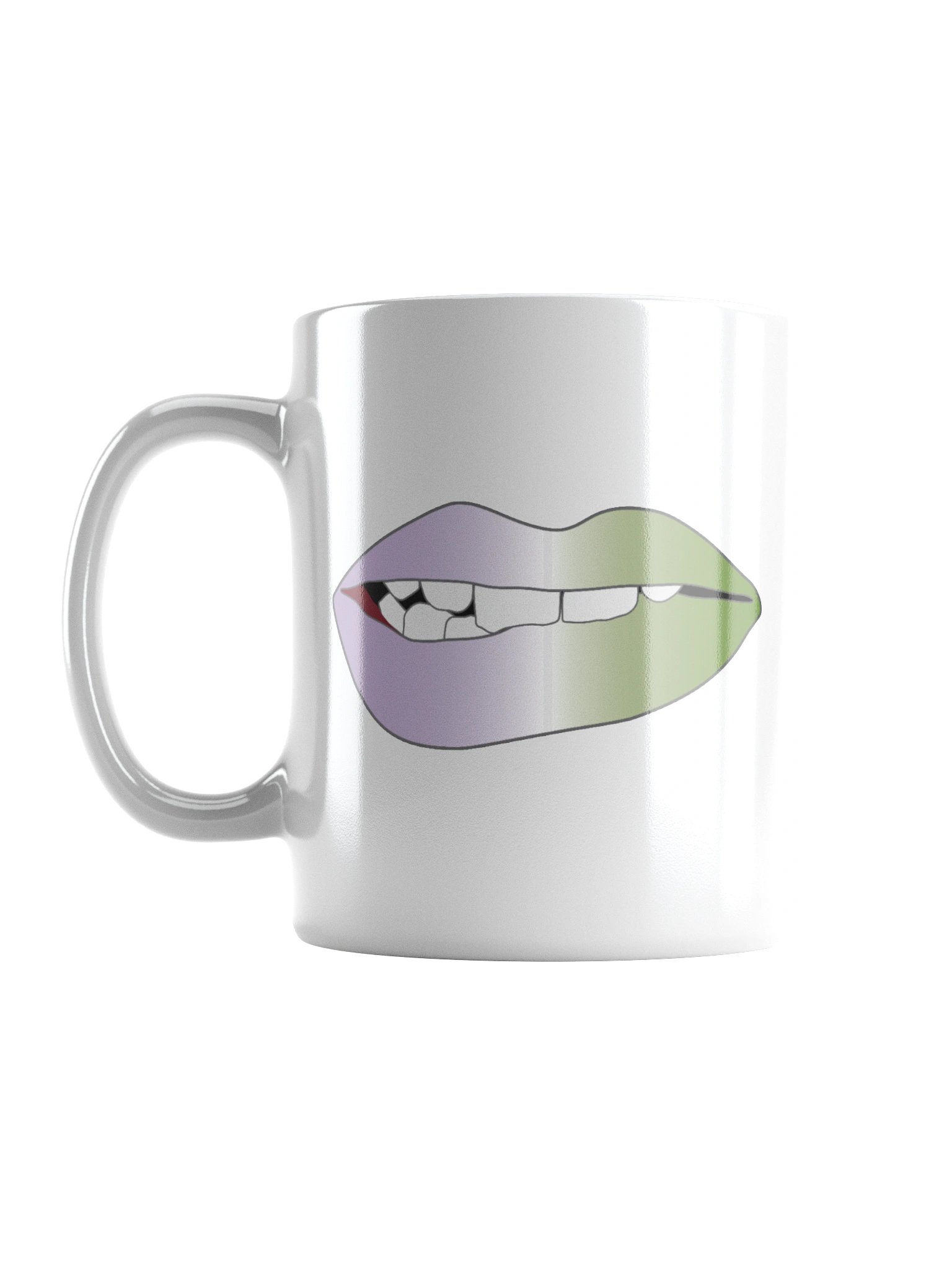 Genderqueer Pride Gradient Biting Lips Mug product image (6)