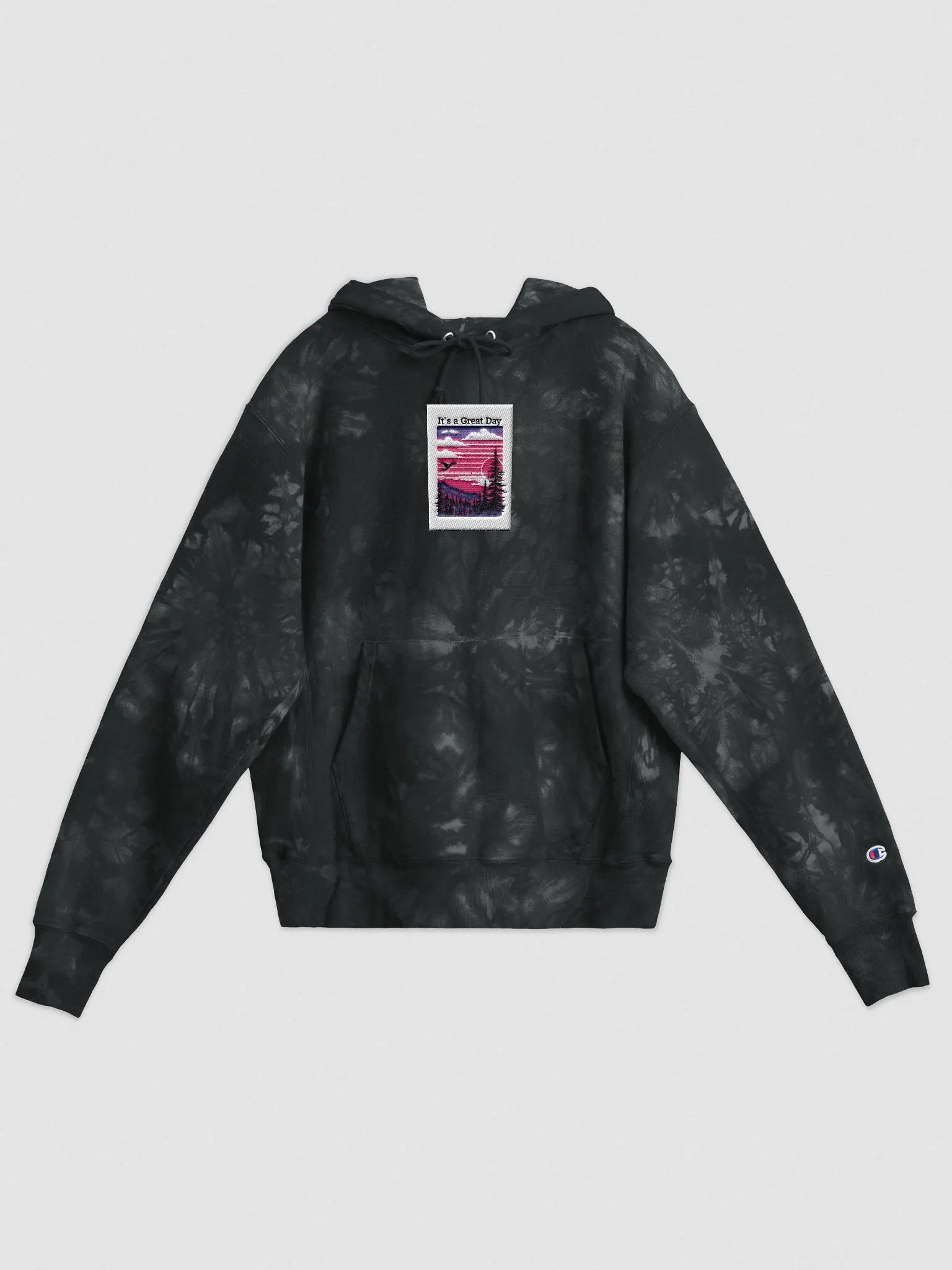 Great Day Tie-Dye Hoodie product image (1)