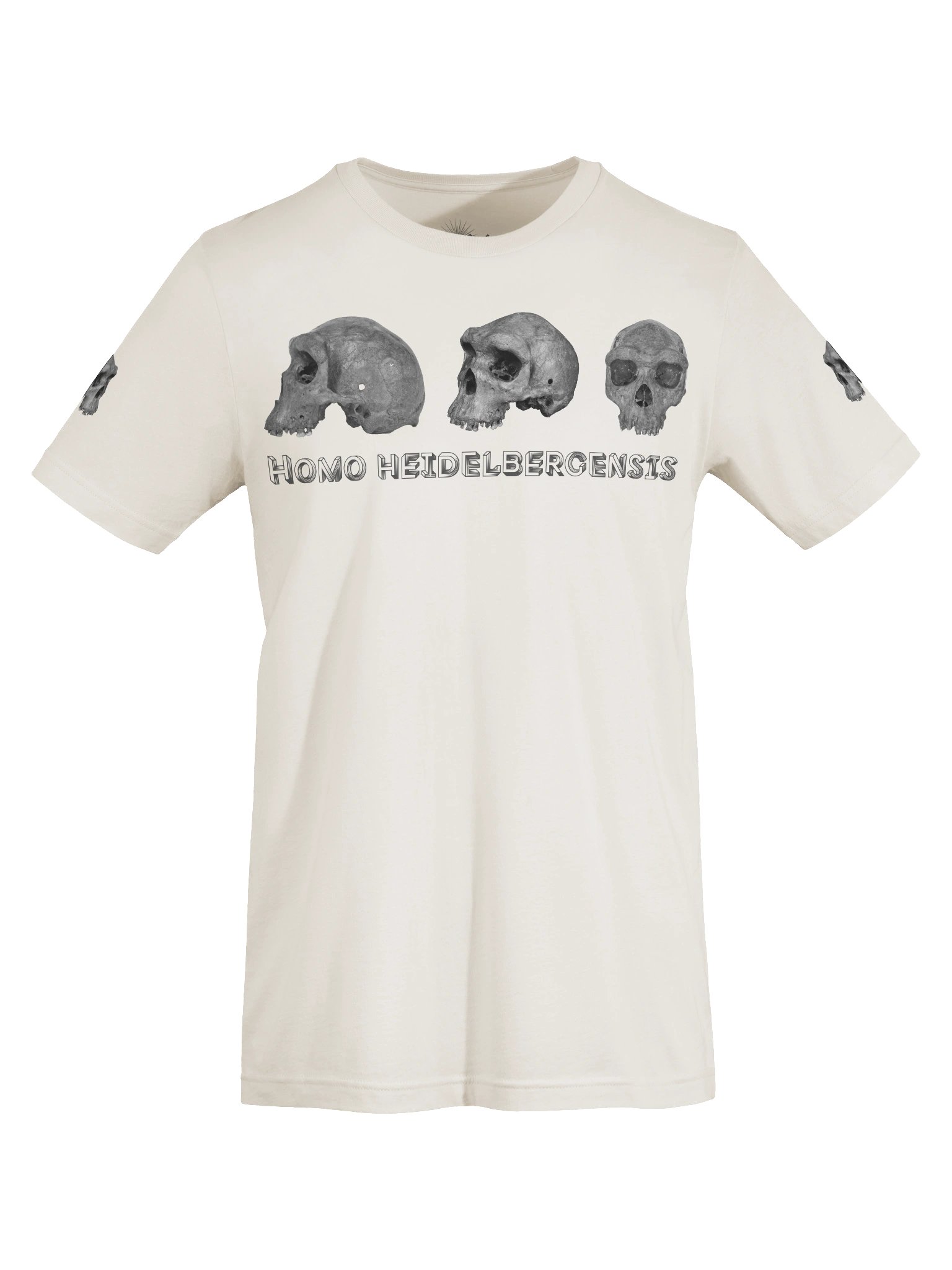 Heidelbergensis Fossil Skull T-Shirt Light product image (40)