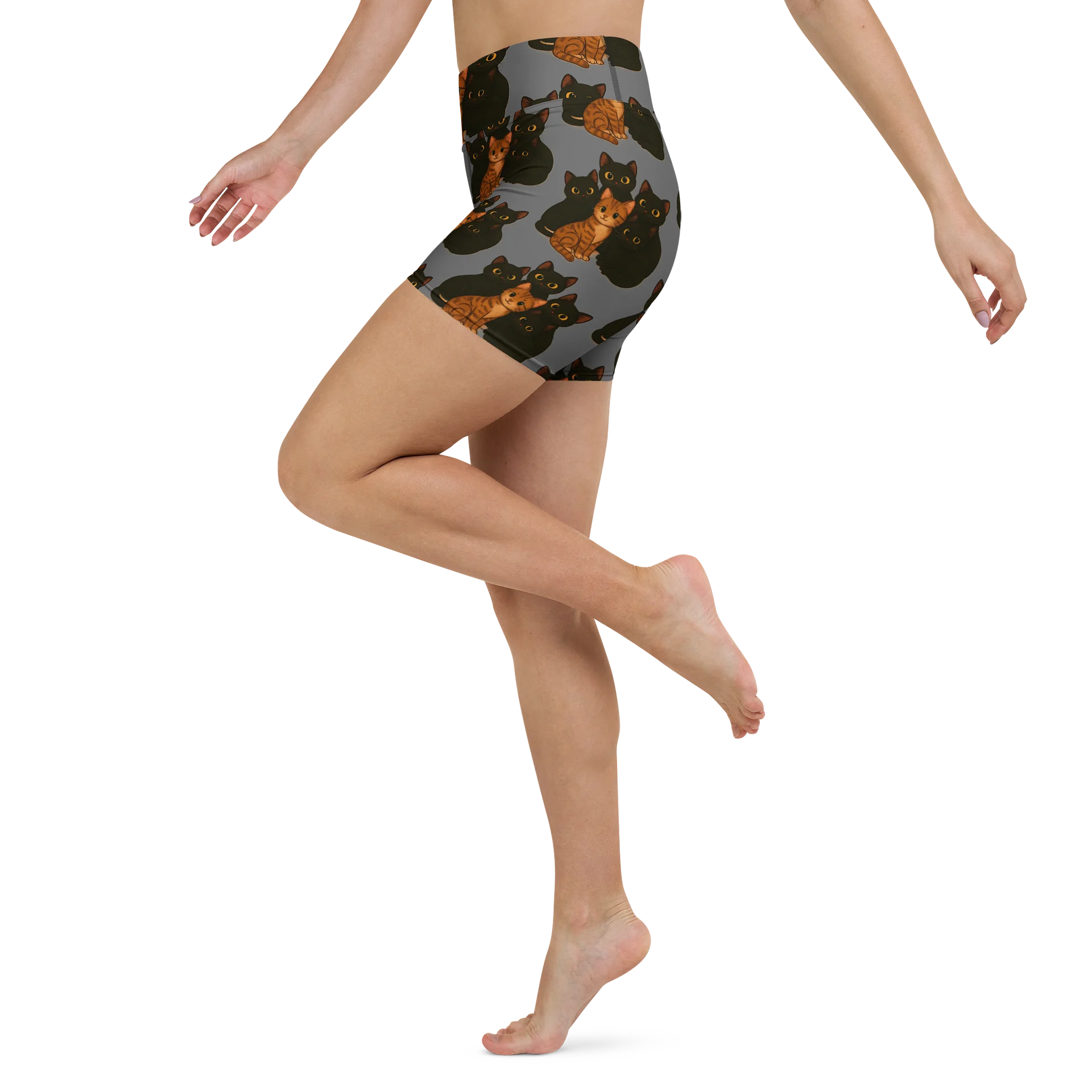 catbrigade Yoga Shorts product image (4)
