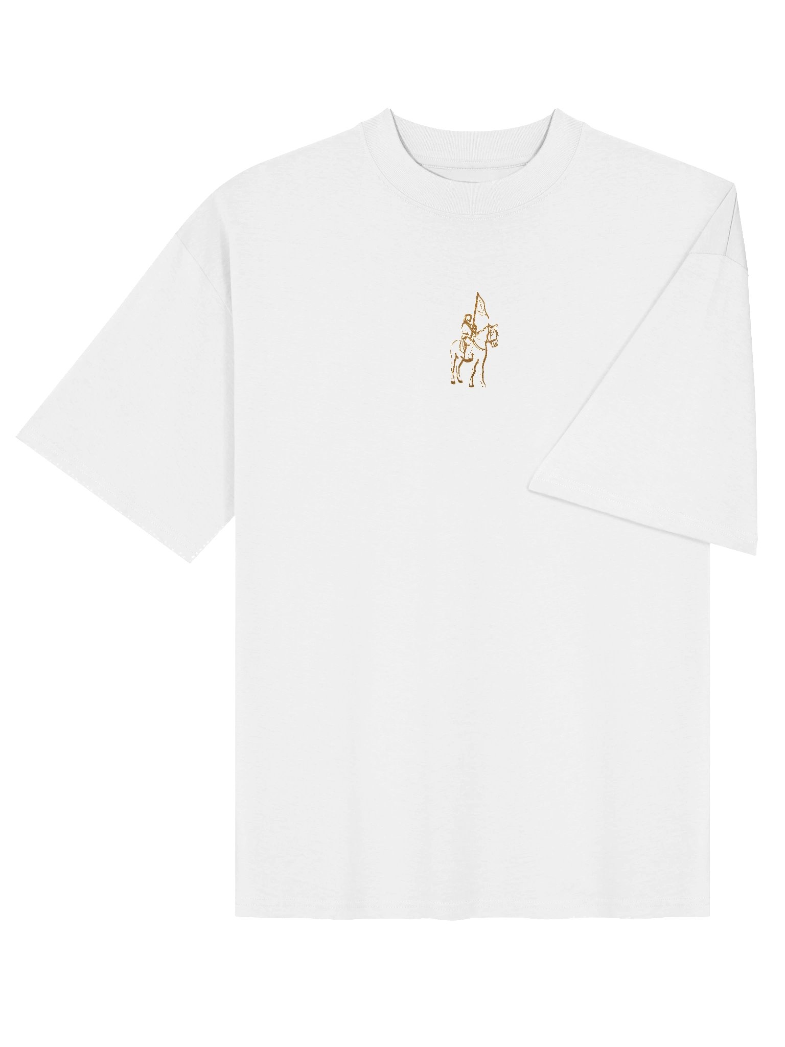 Arabix Stamp Unisex Organic Oversized T-Shirt product image (22)