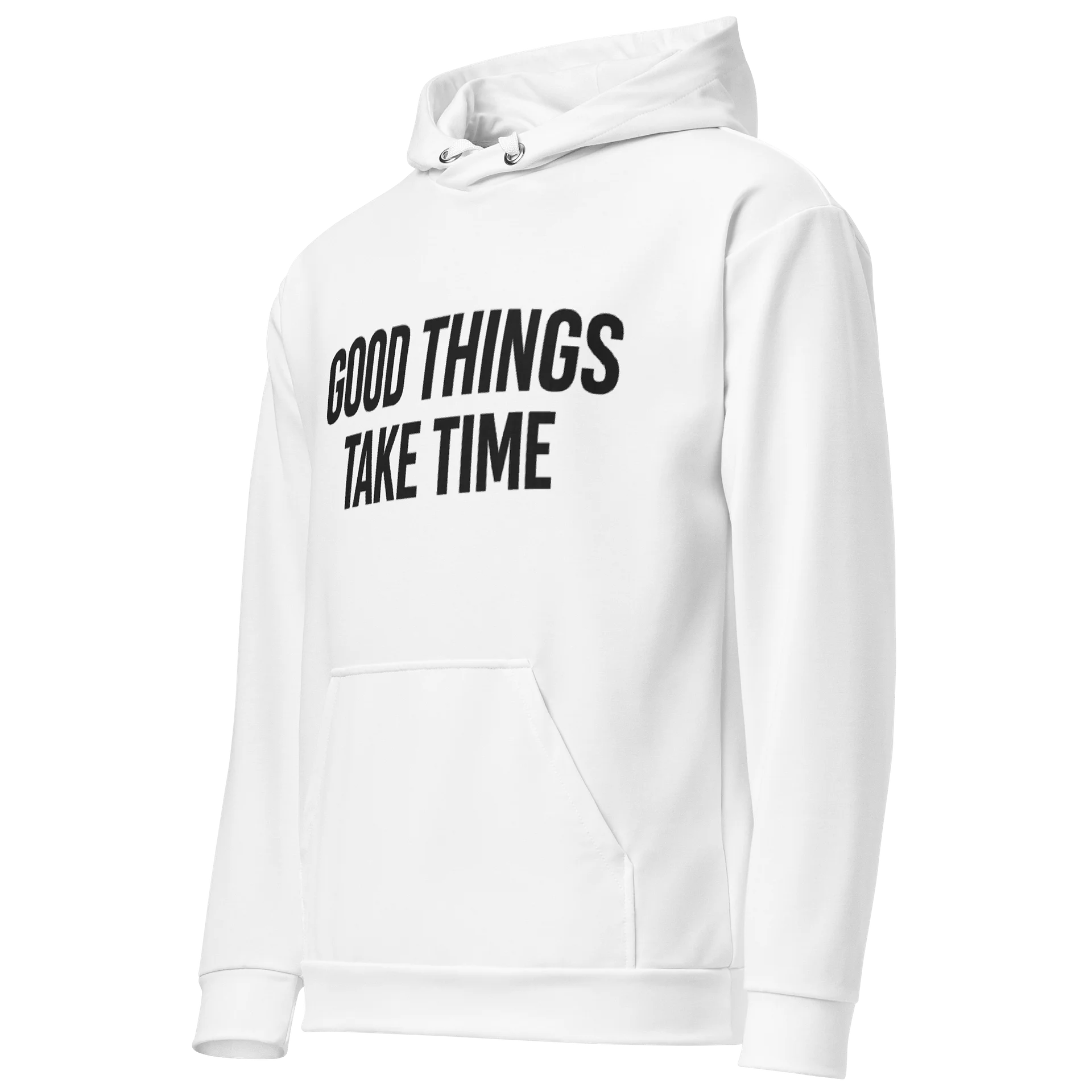 Good Things Take Time White Hoodie product image (3)