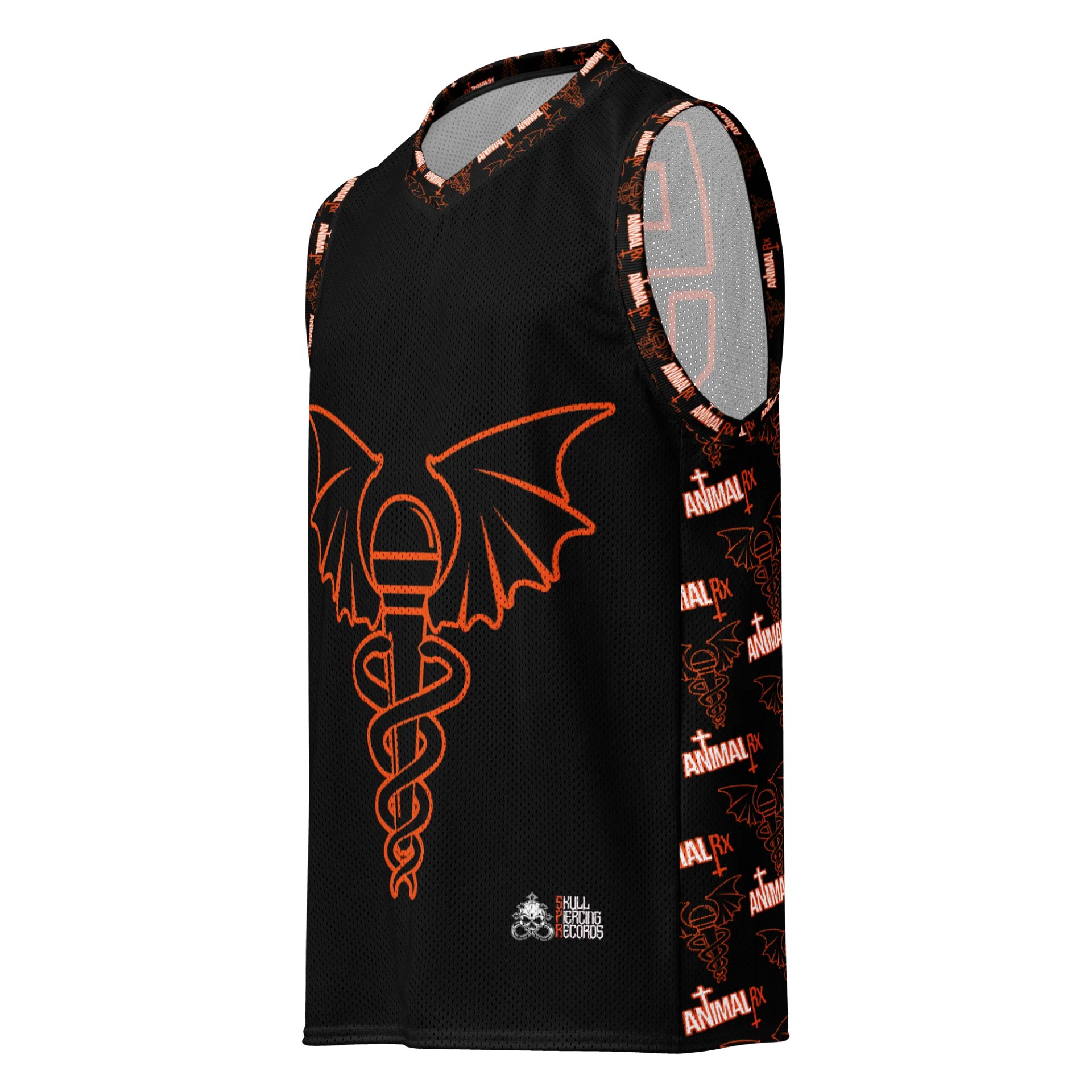 ANIMAL RX Basketball Jersey (Black) product image (1)