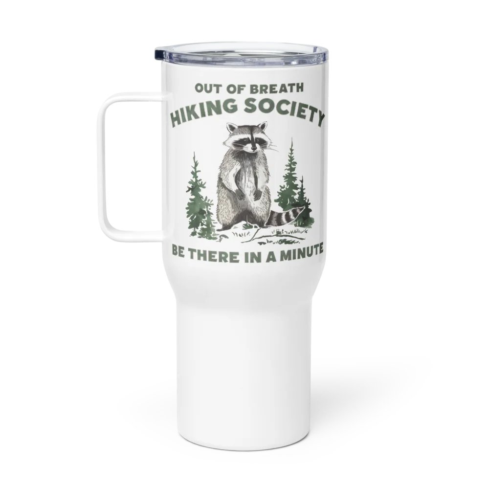 Out of Breath Hiking Society Travel Mug product image (3)