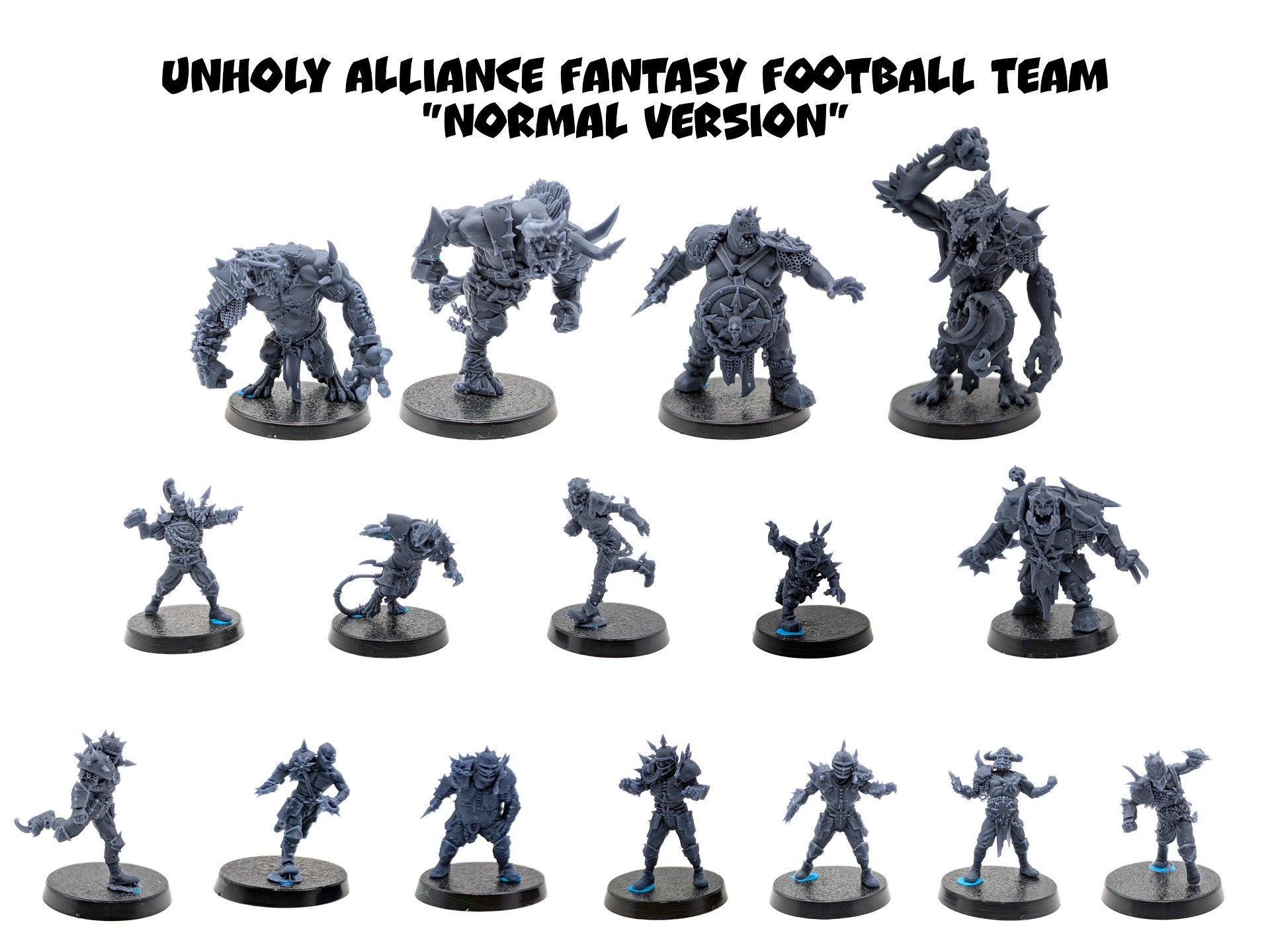 Unholy Alliance Fantasy Football Team "Normal Version" - Brutefun Miniatures product image (1)