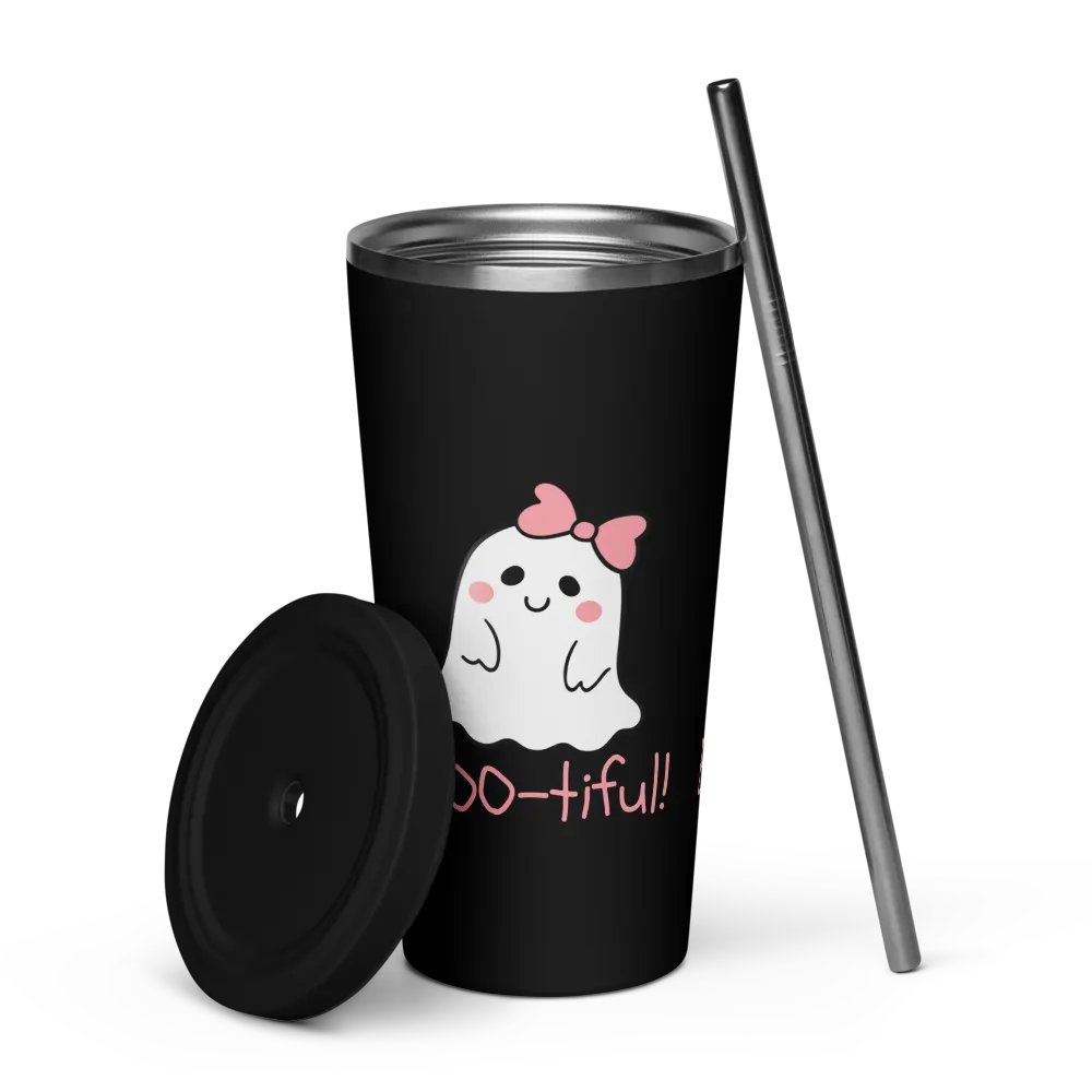 BOO-tiful Insulated Tumbler with Straw product image (5)