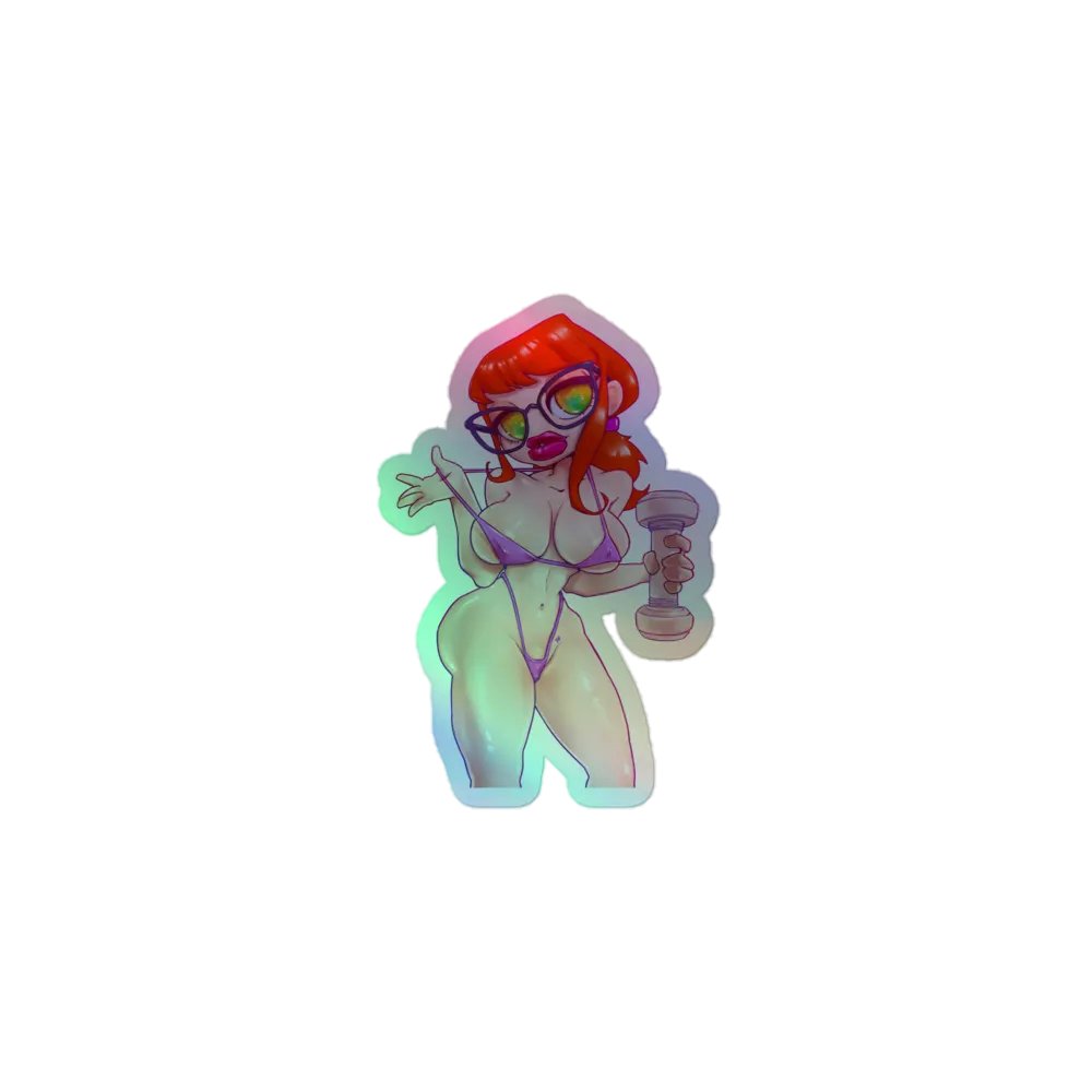 Holographic Shakeweight Workout Sticker product image (2)