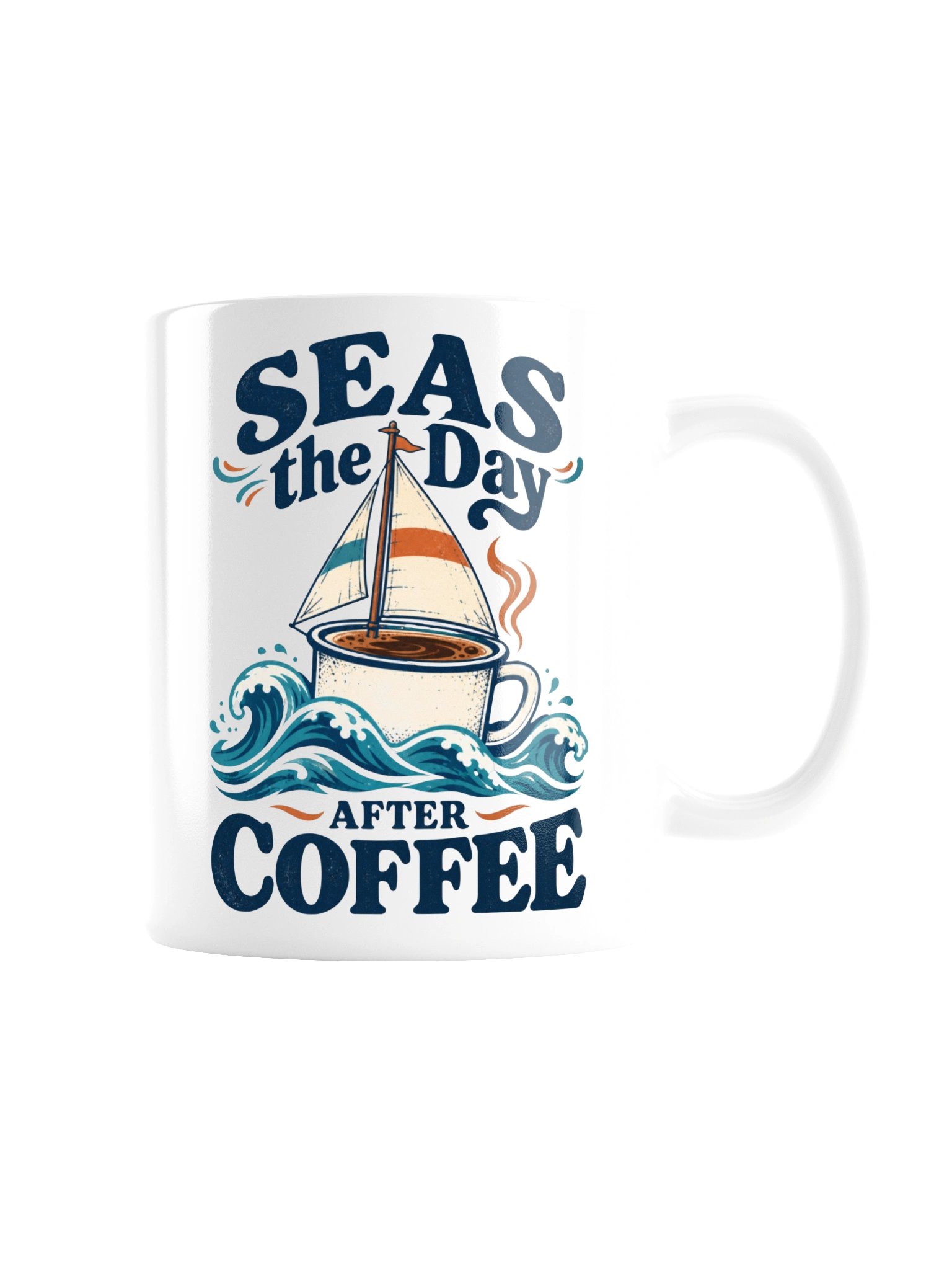 Seas the Day After Coffee Mug product image (3)