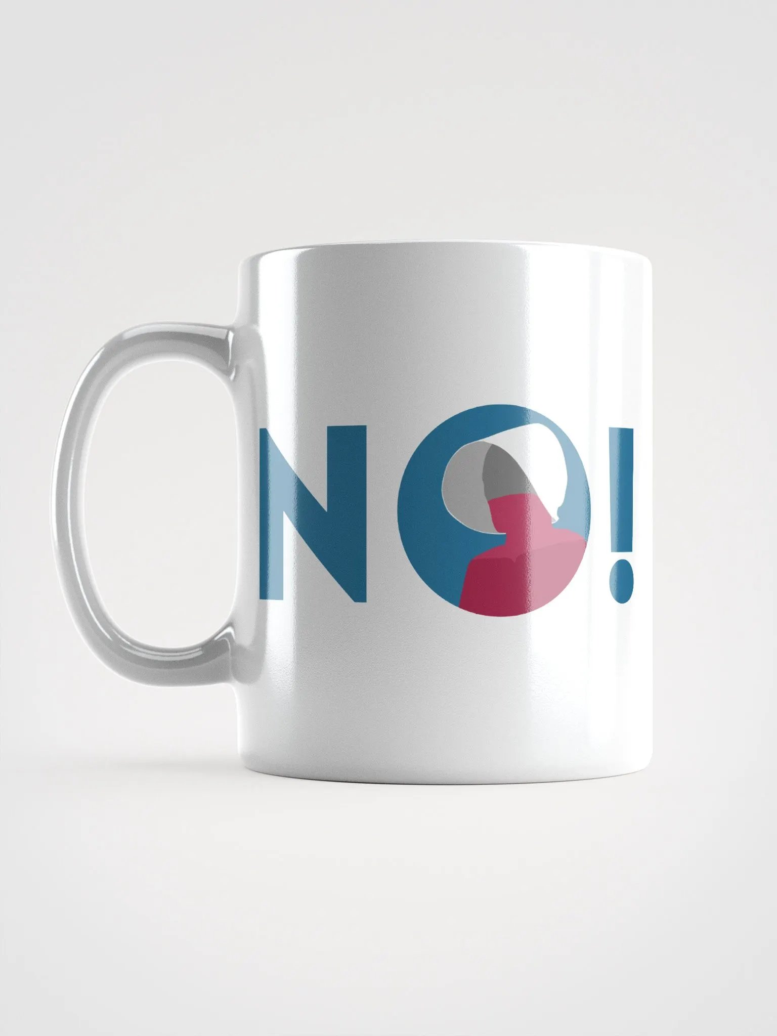 Patriarchy Resistance "NO!" White Mug product image (16)