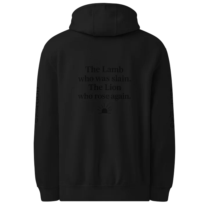 Lamb & Lion Split Face Premium Hoodie product image (8)