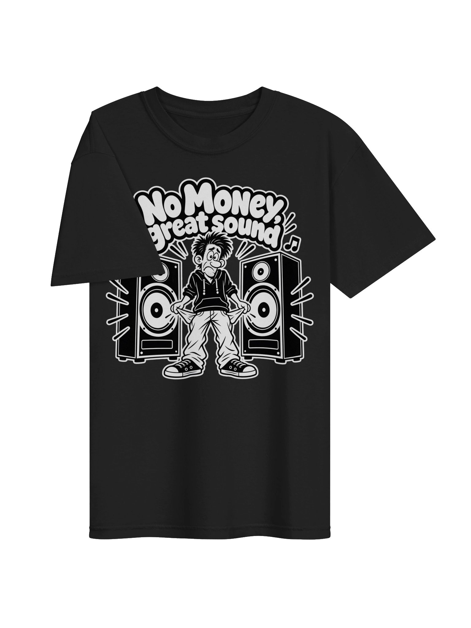 No Money Great Sound - Dyed Heavy T-Shirt product image (3)