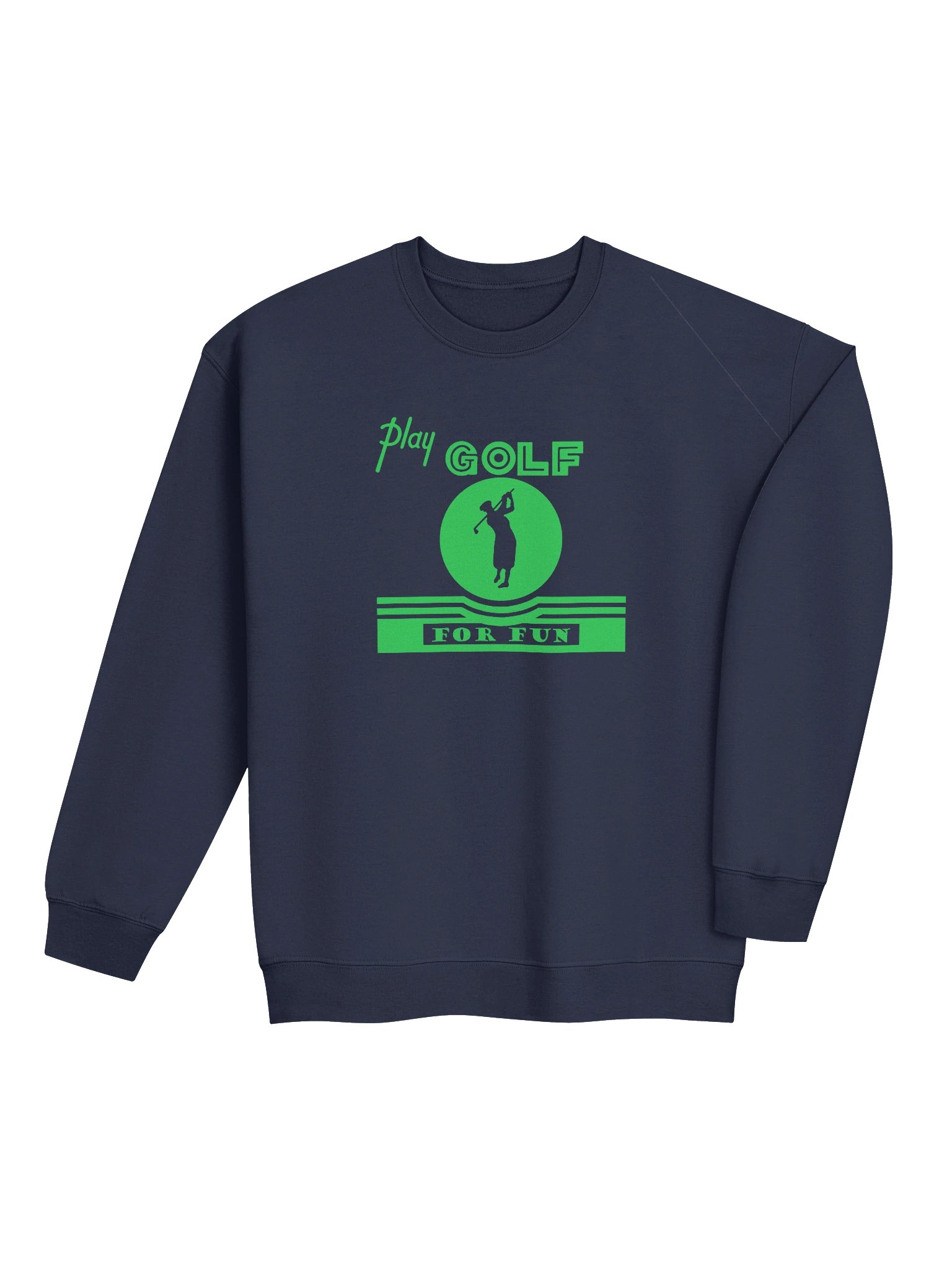'Golf for Fun' Sweatshirt — Dark product image (3)