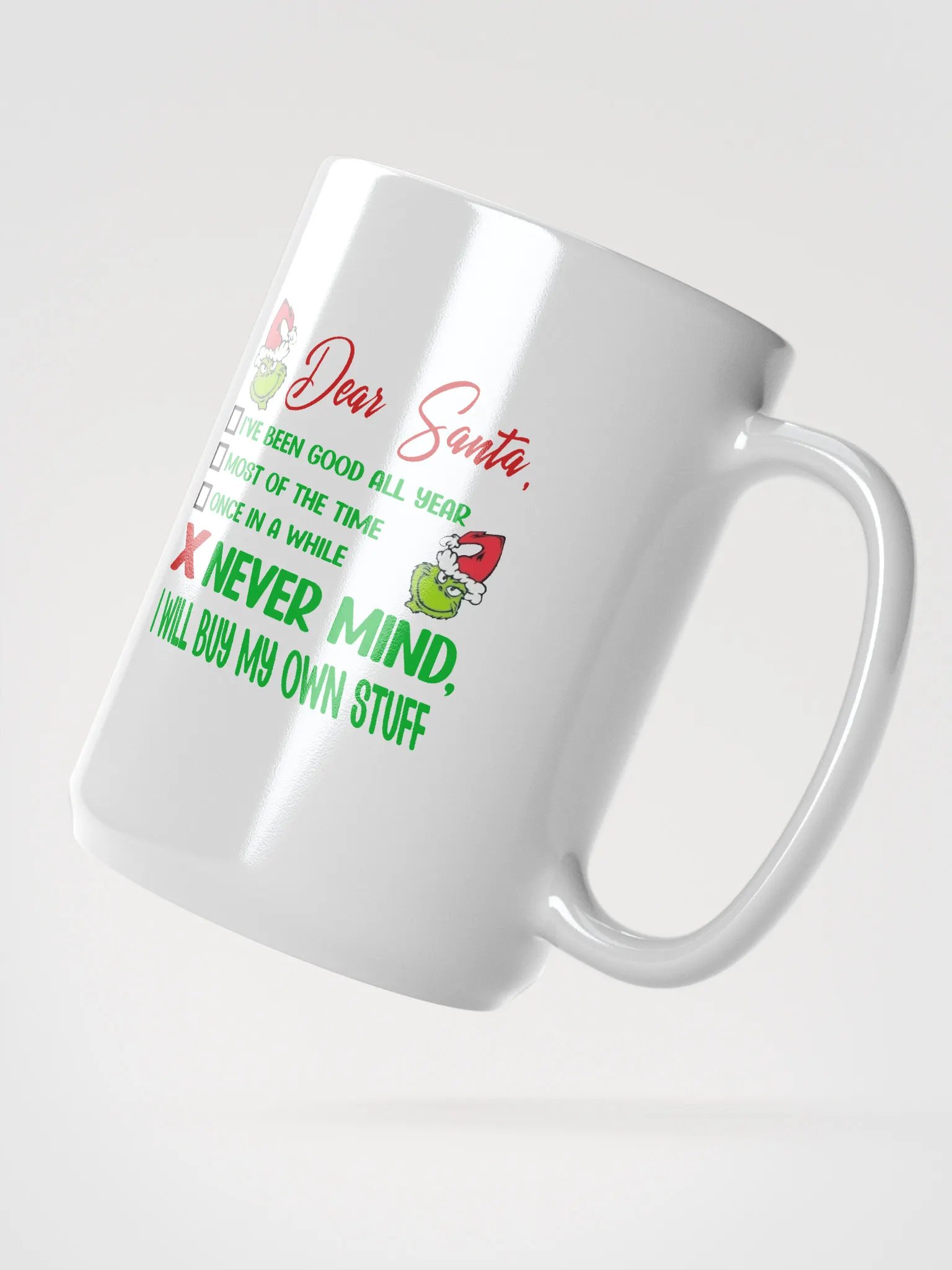 The Grinch Dear Santa Mug product image (2)