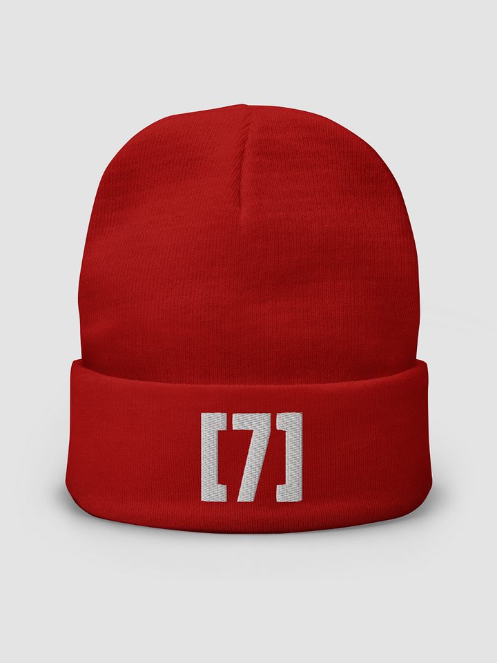 ASolid[7] Logo Black Knit Beanie product image (1)