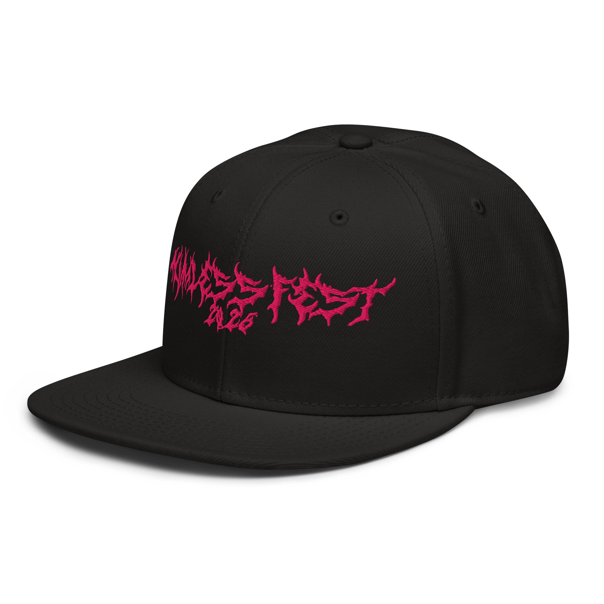 Nvmeless Fest 2026 Wool Snapback Hat product image (6)