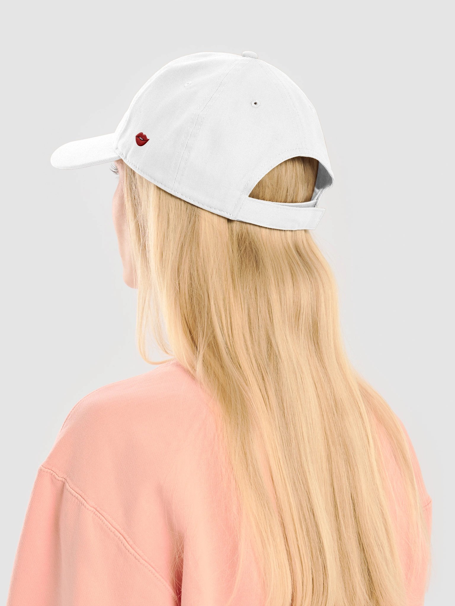 TrueCrime.FM Logo Hat with Lips on Side product image (8)