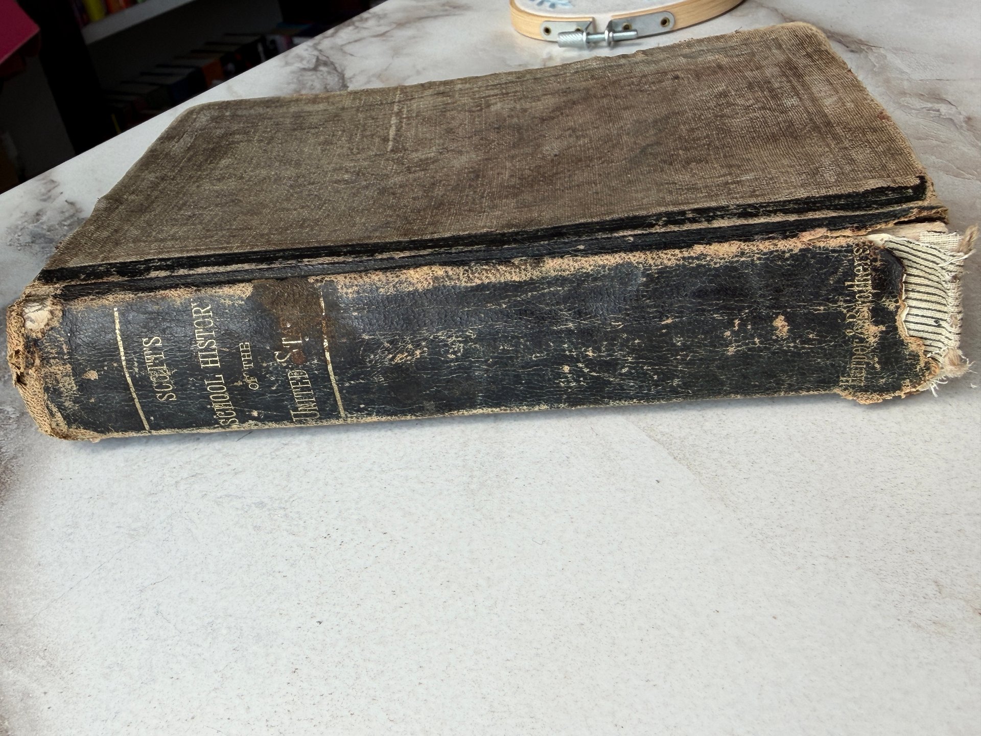 1889 | A School History of the United States | David B. Scott | Antique Illustrated Textbook product image (8)