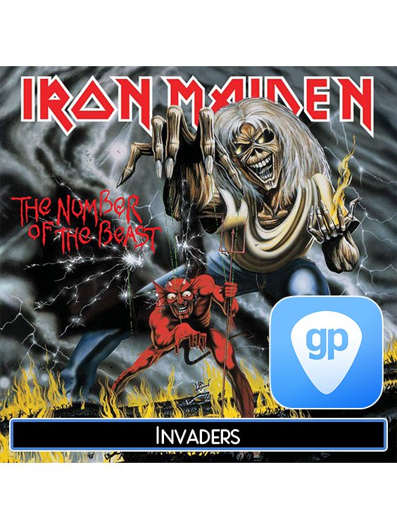Invaders PDF TAB + Backing Track MP3 product image (1)