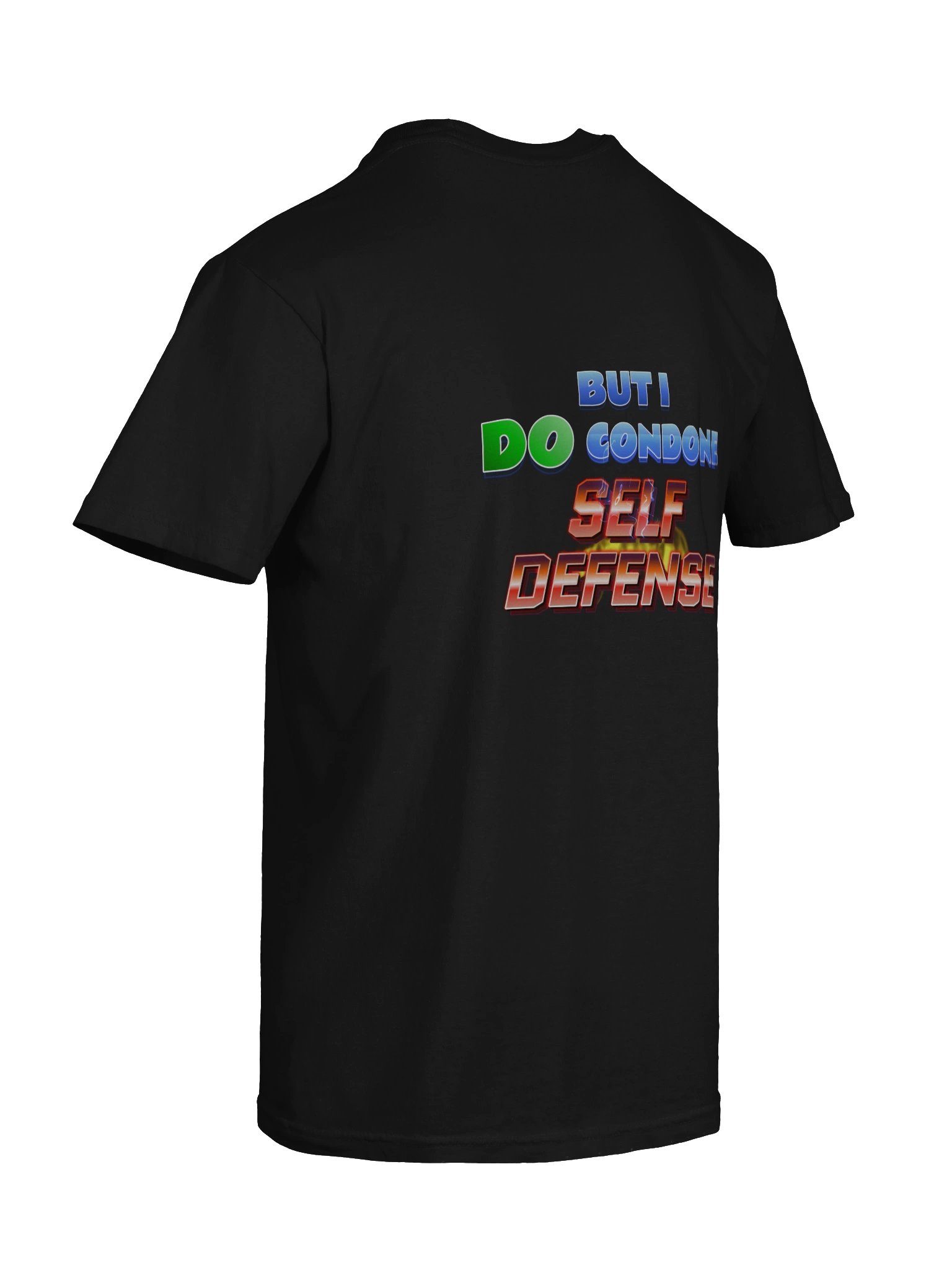 I Don’t Condone Violence Lightning Tee (Male) product image (79)
