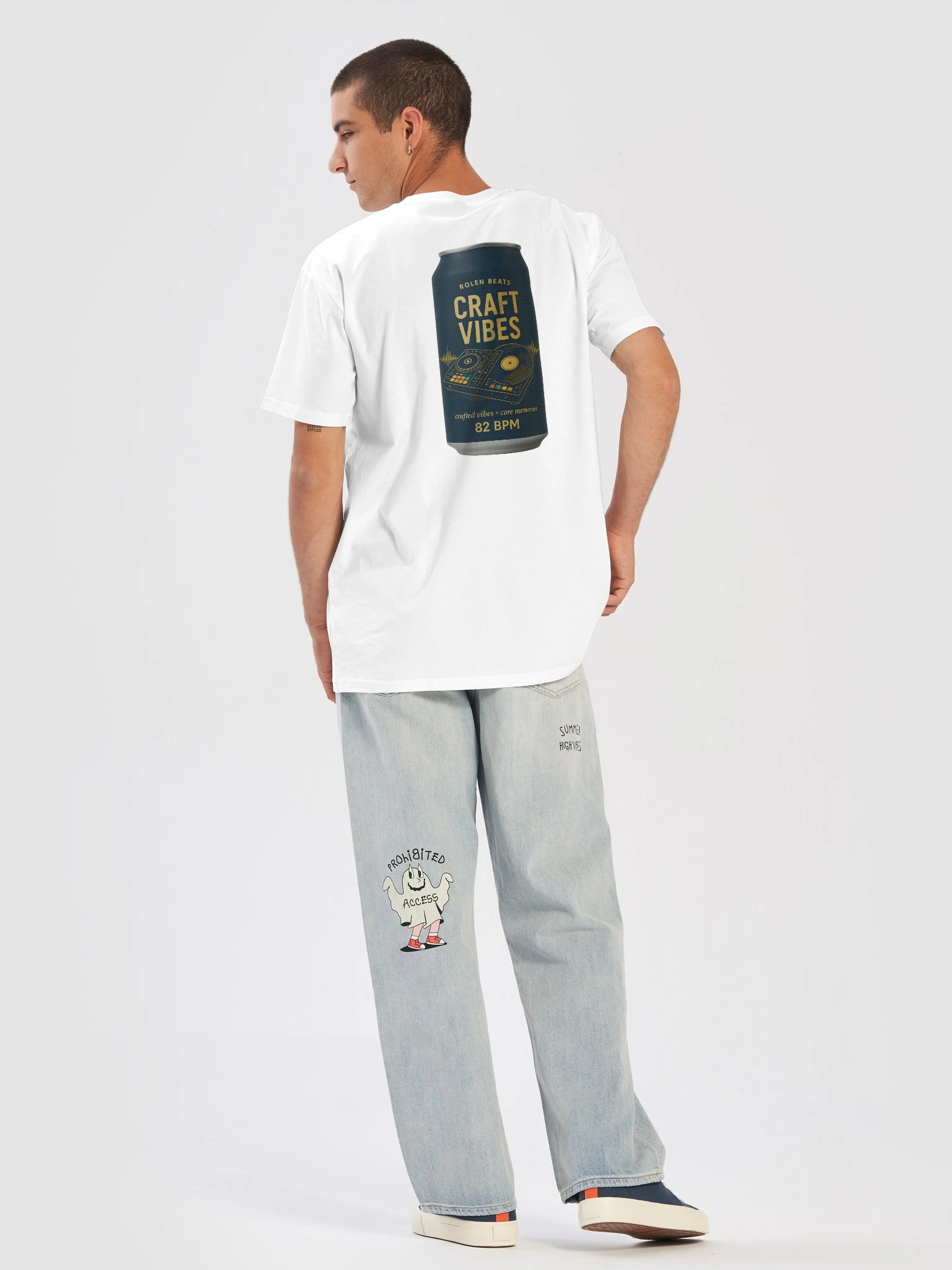 Signature Crafted Vibes Beer DJ T-Shirt product image (6)