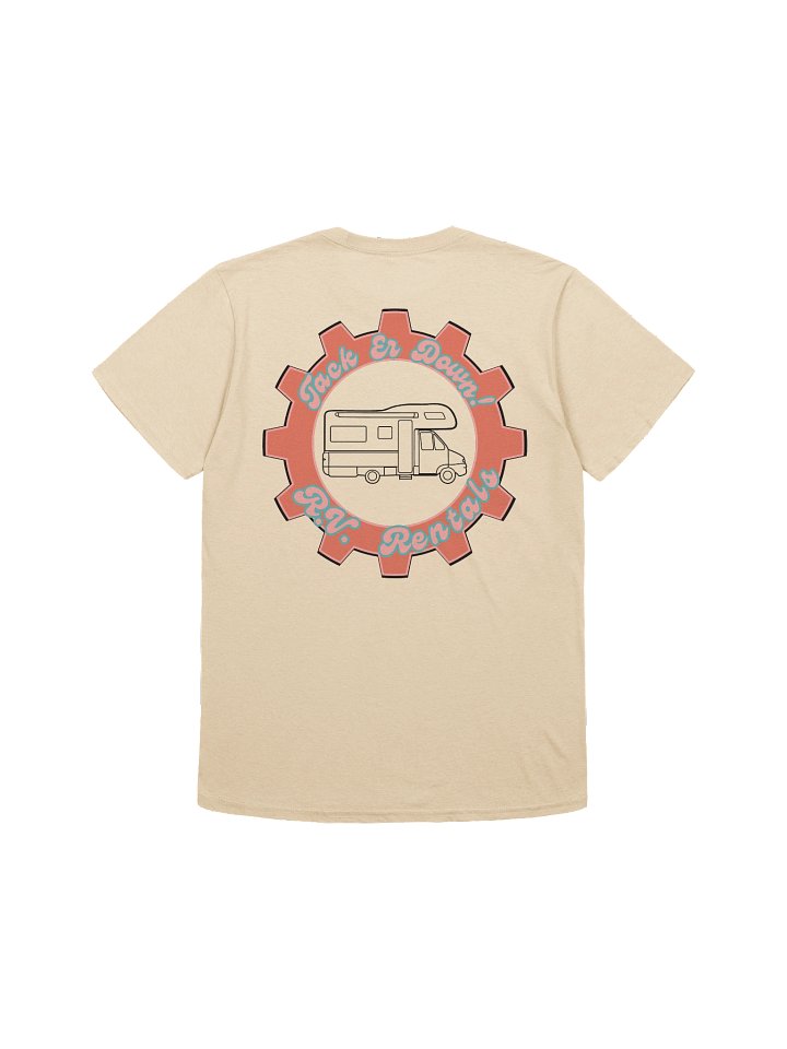 TACK ER DOWN! R.V. RENTALS T-Shirt product image (2)
