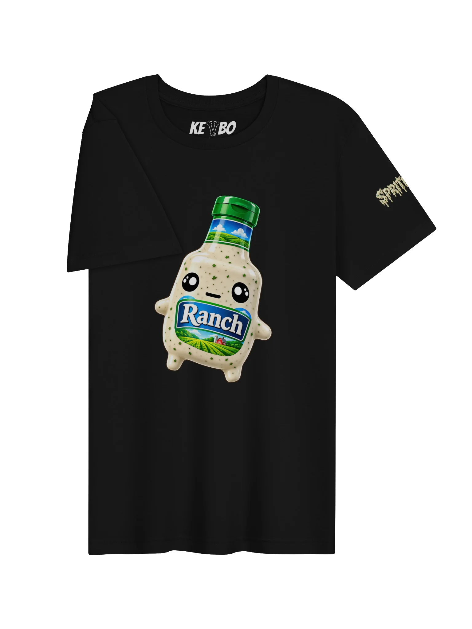 SPRITEFEST "Ranch Sprite" ADULT Black T-Shirt product image (3)