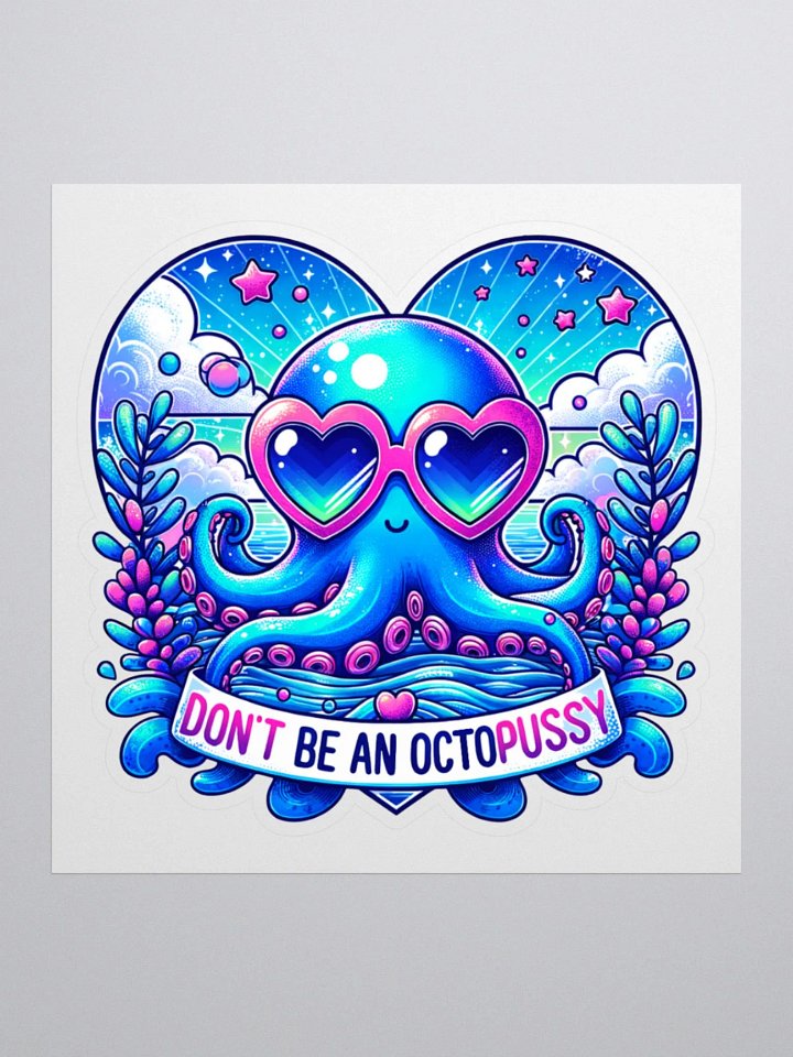 Octopus Kiss Cut Stickers product image (1)
