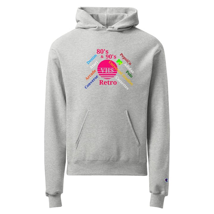 Retro VHS Nostalgia Champion Hoodie product image (1)