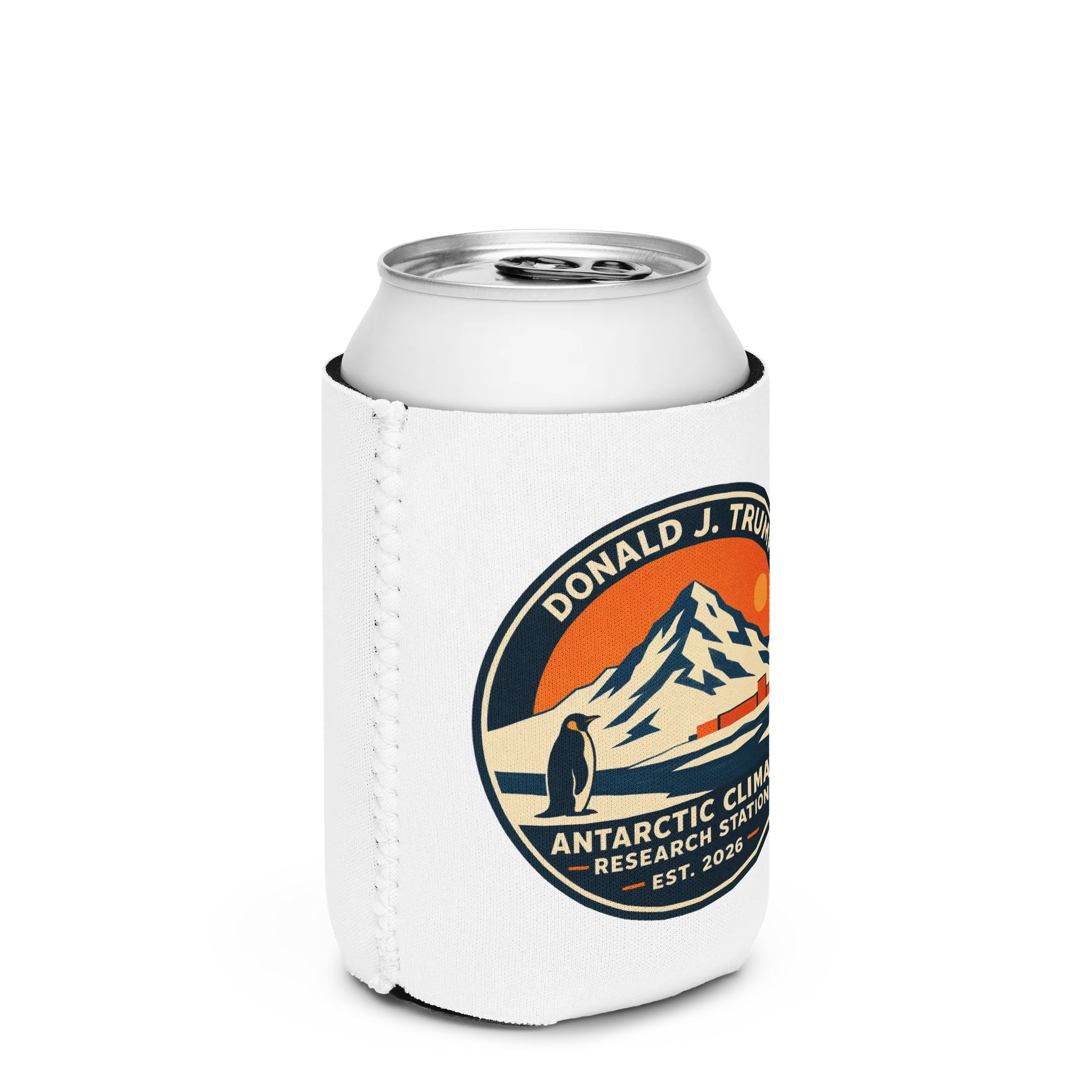 Coozie Can Cooler - Donald J. Trump Antarctic Climate Research Station™ product image (2)