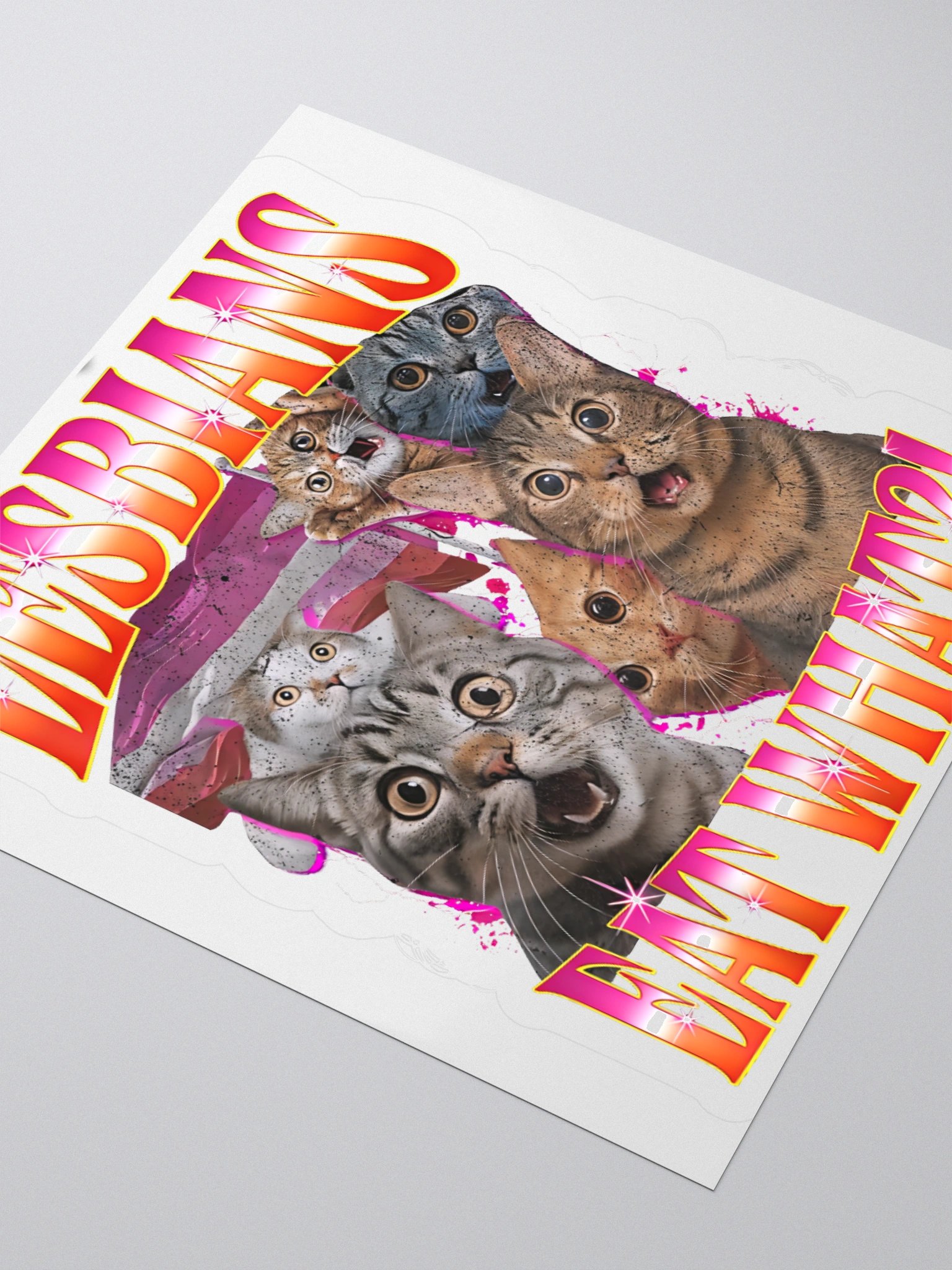 Lesbians Eat What Sticker product image (3)