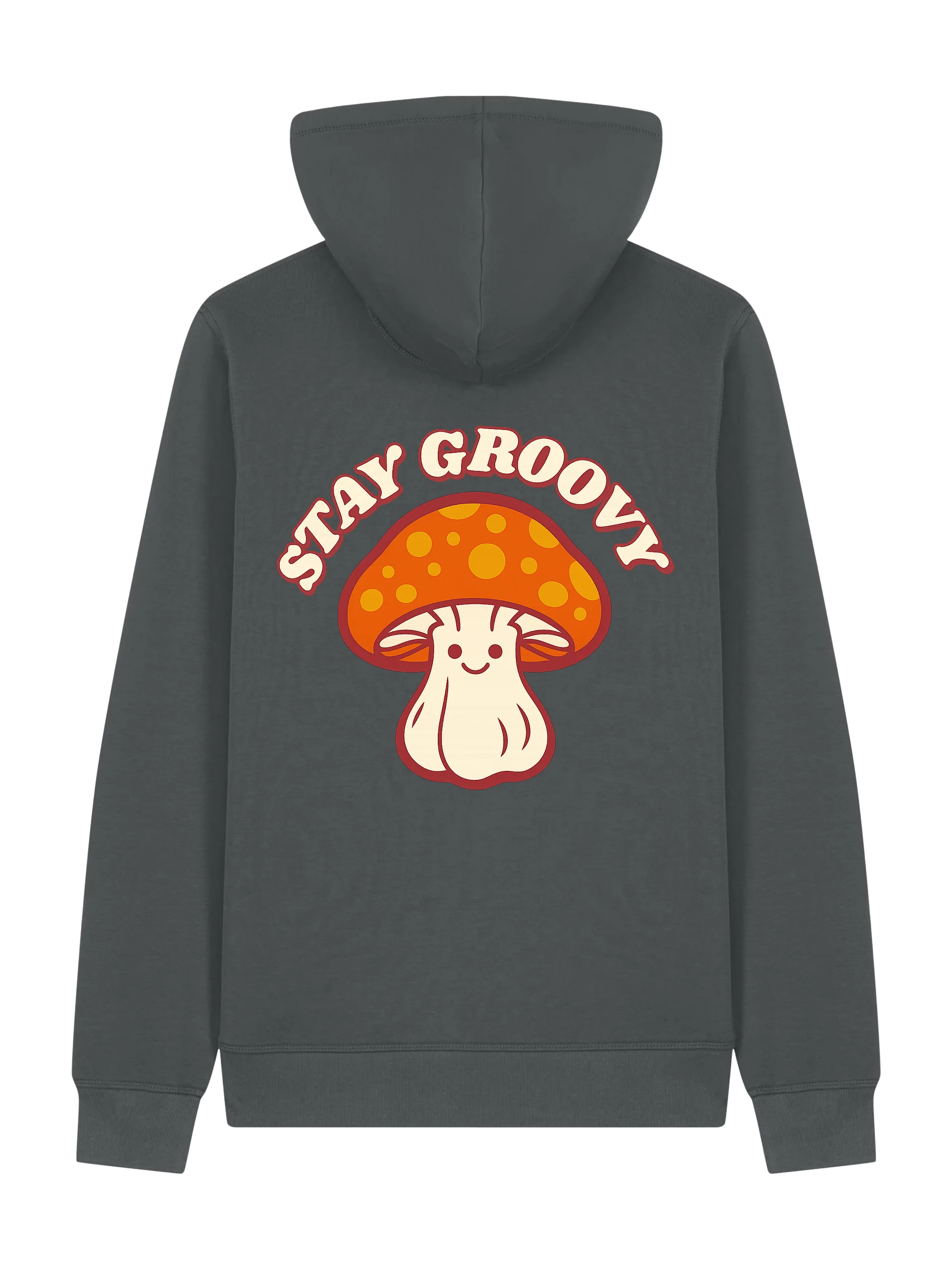 Stay Groovy Mushroom - Zipped Hoodie product image (2)