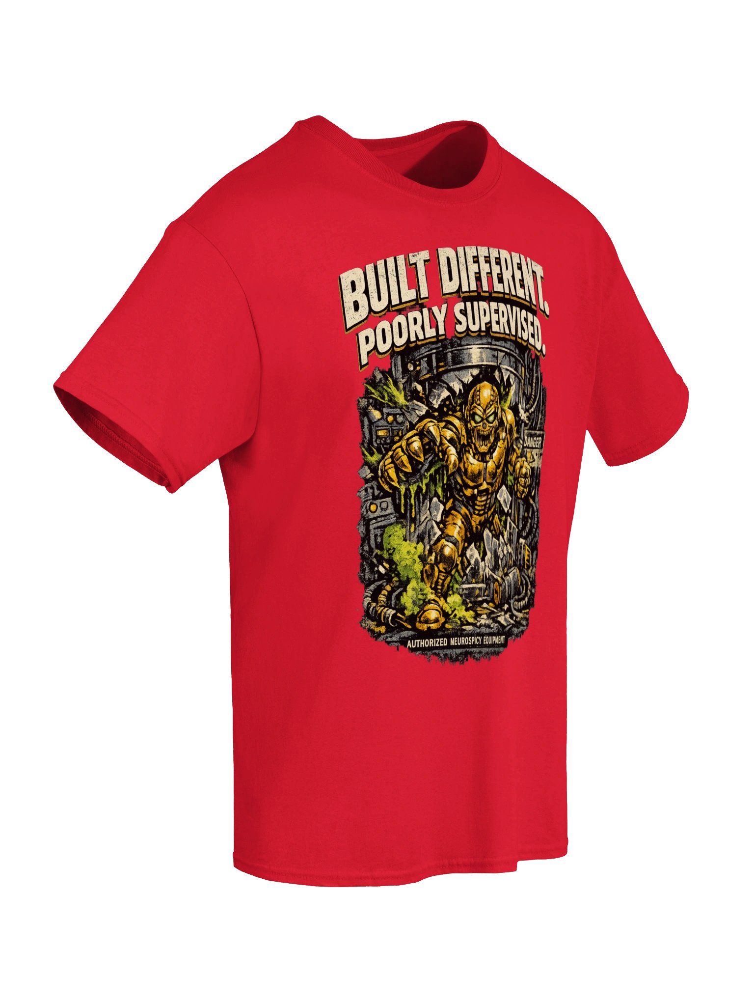 Built Different: Neurospicy Danger Tee product image (32)