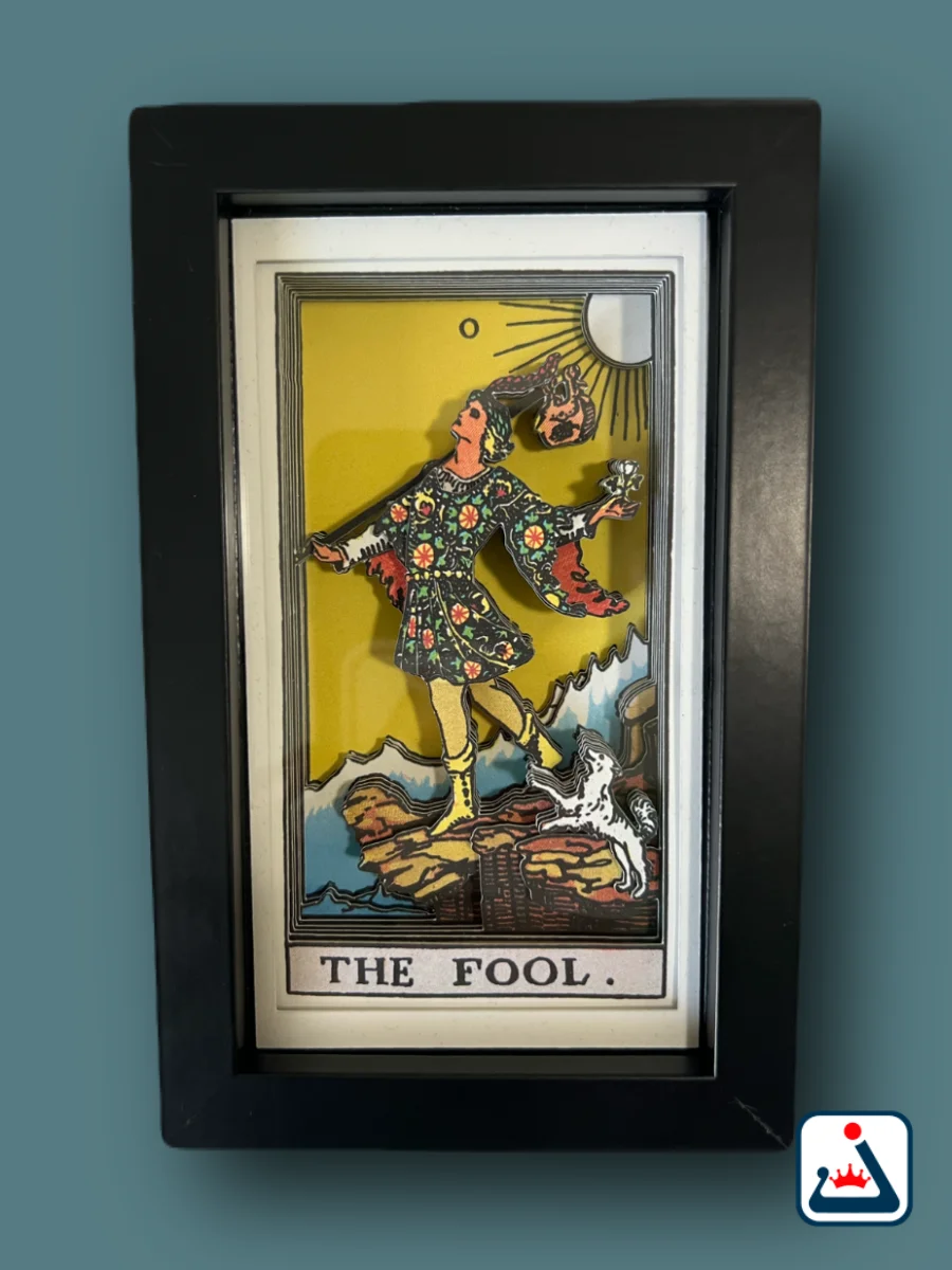 The Fool – 3D Tarot Shadow Box Art product image (5)