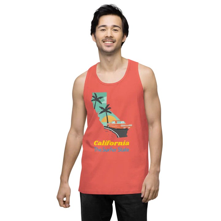 California Men's Tank Top product image (1)