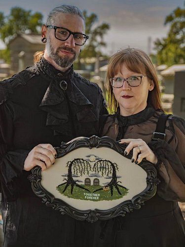 Today my wife and I celebrate our 15 year anniversary. 

When I 1st saw this pattern by Tusk and Cardinal,  I knew I wanted t...
