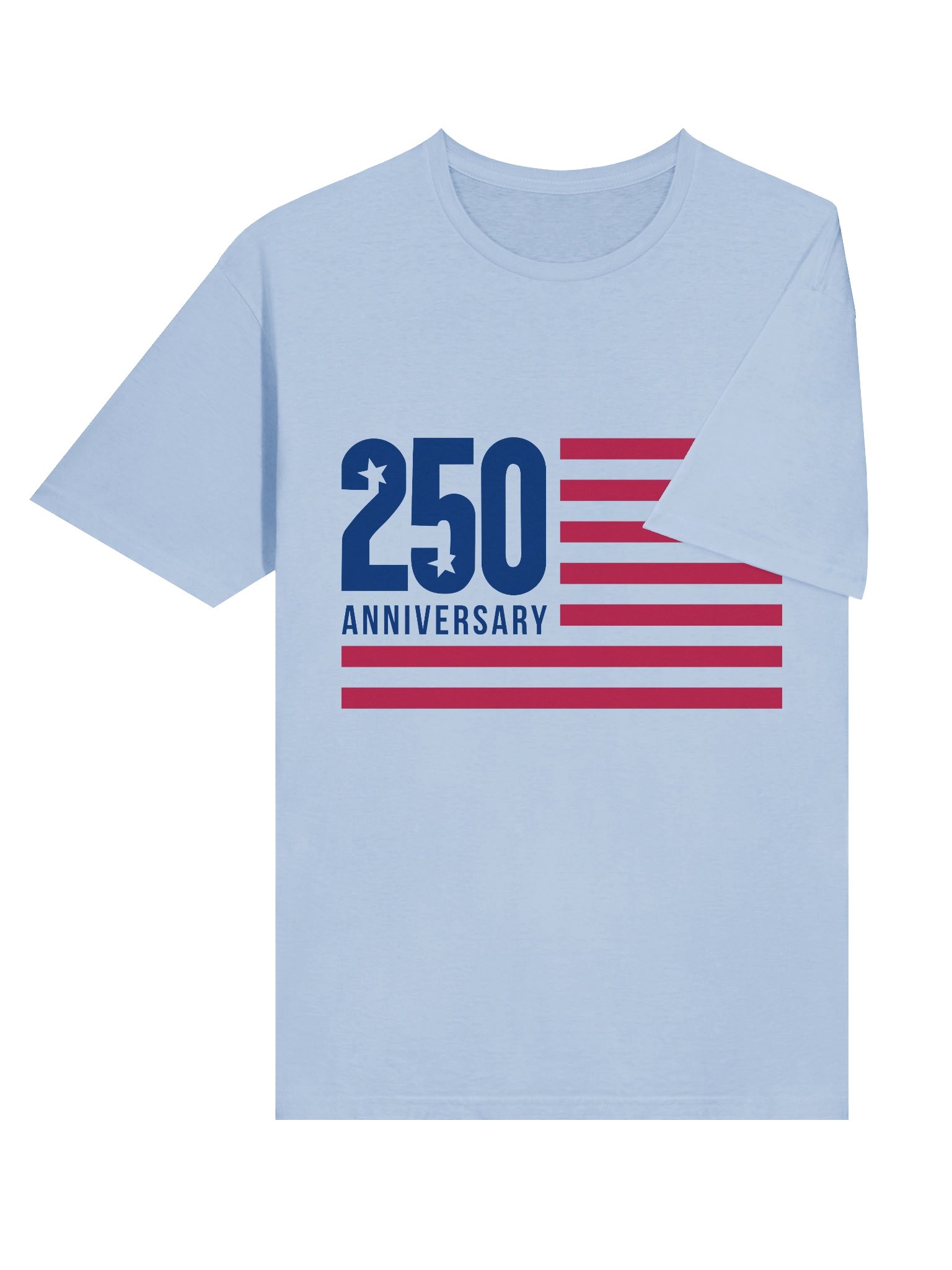 250 Anniversary Flag Unisex T-shirt product image (6)