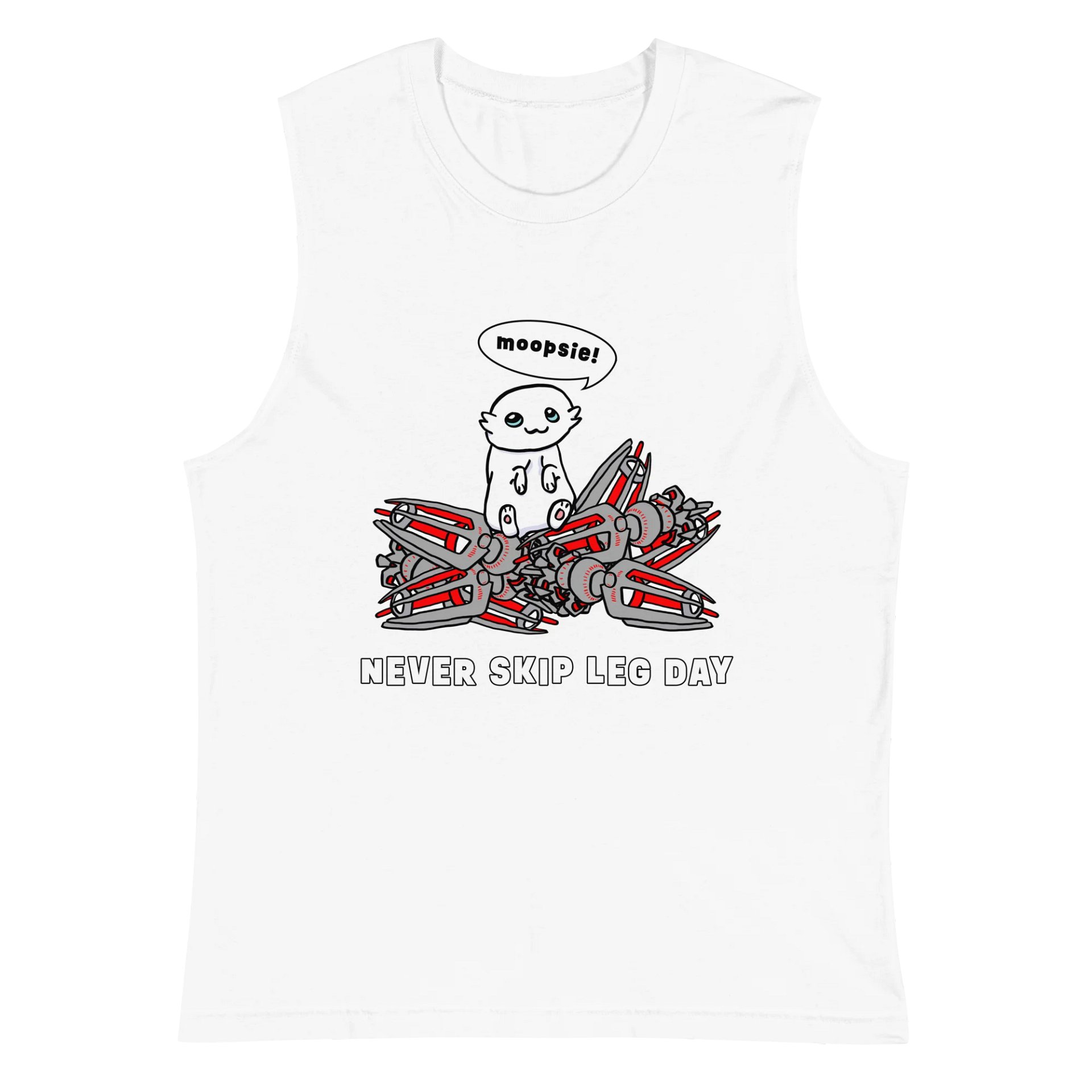 Moopsie Never Skips Leg Day - Muscle Tank Tee product image (7)