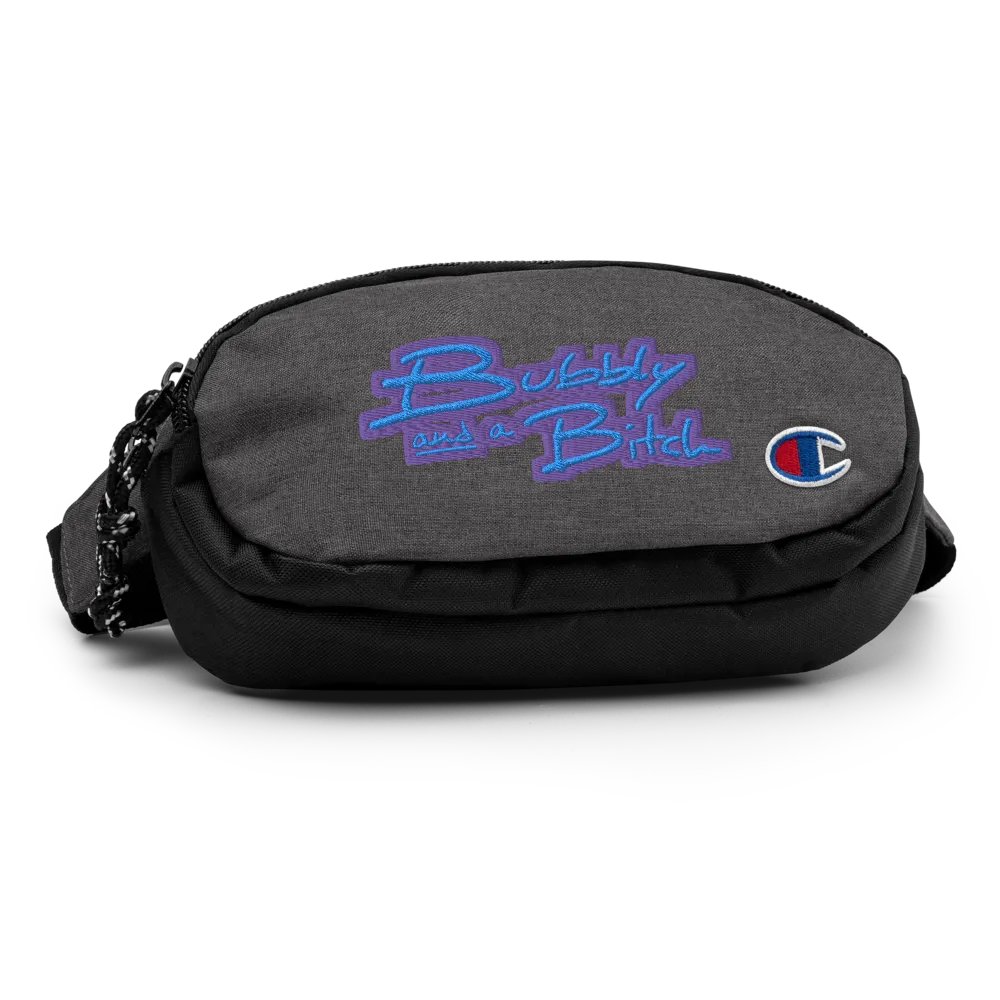 Bubbly and a B (violet design) champion fanny pack product image (2)