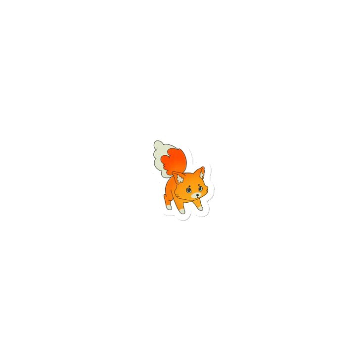 Crayon Fox Magnet product image (2)