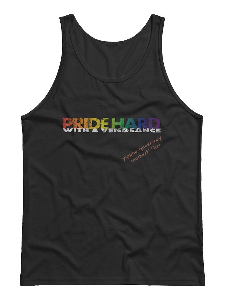 Rainbow "Pride Hard" Tank Top product image (1)