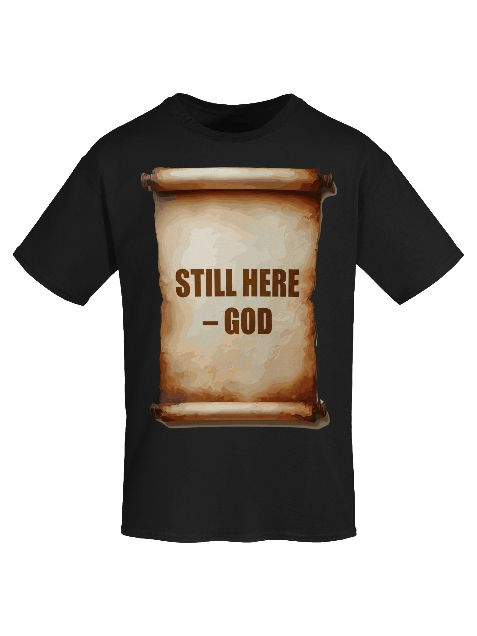 Still Here – God Vintage Scroll Tee product image (5)