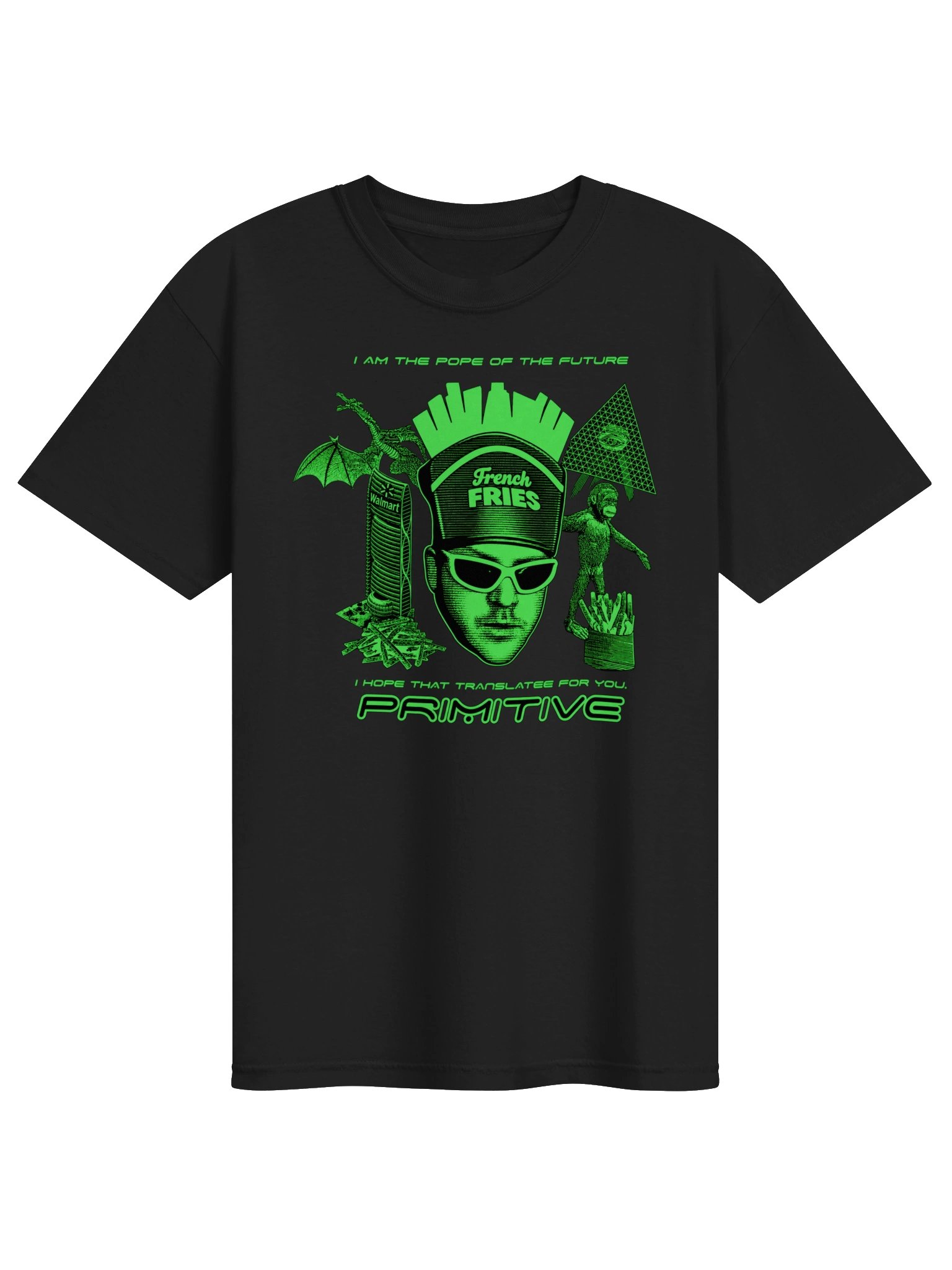 Pope Of The Future Heavyweight Tee v2 product image (1)