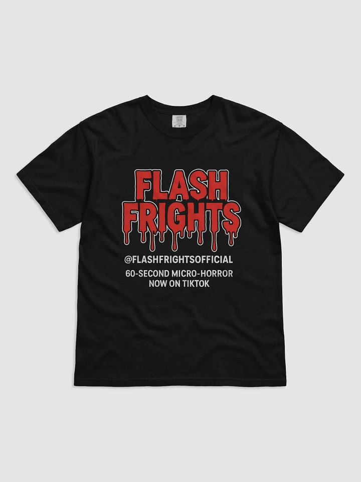 Flash Frights T-Shirt - 60-Second Micro-Horror on Tiktok product image (1)