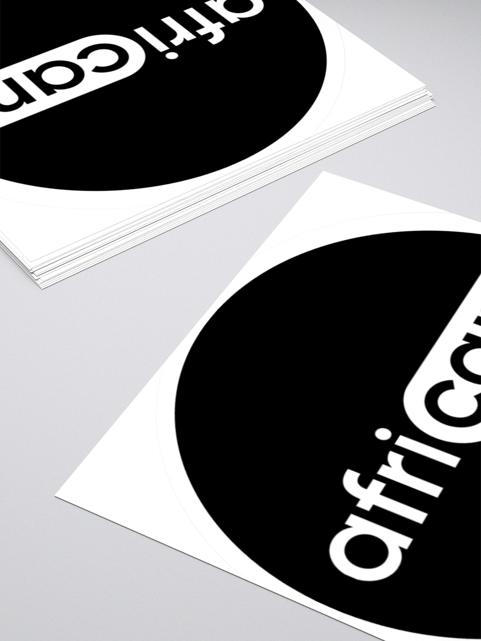 Africam Sticker (Black) product image (4)