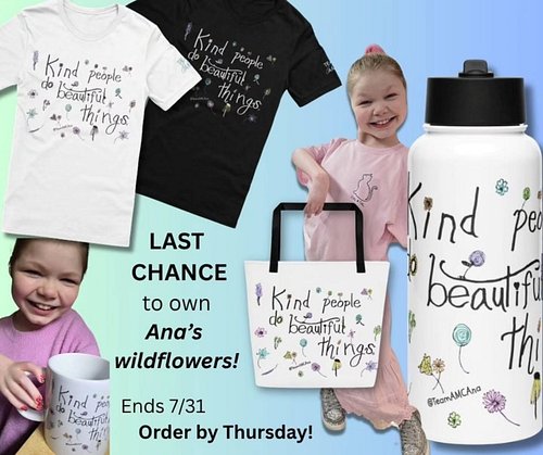 One last post before these are gone forever! All purchases between now and Thursday will go towards August bills and paying d...