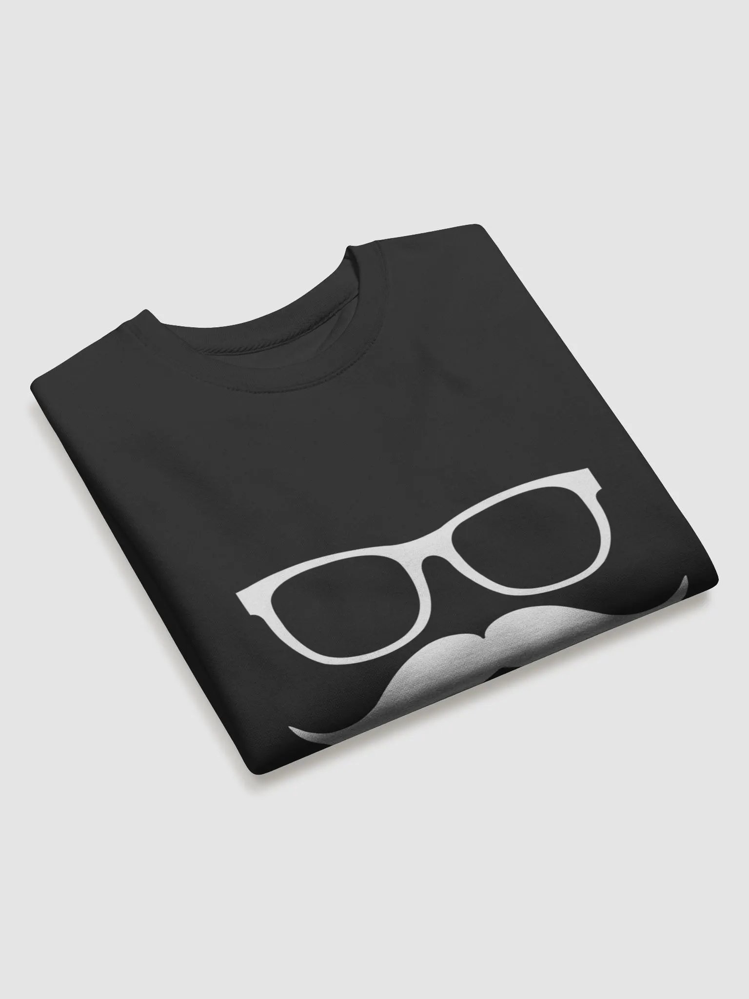White Moofstache Sweatshirt product image (3)
