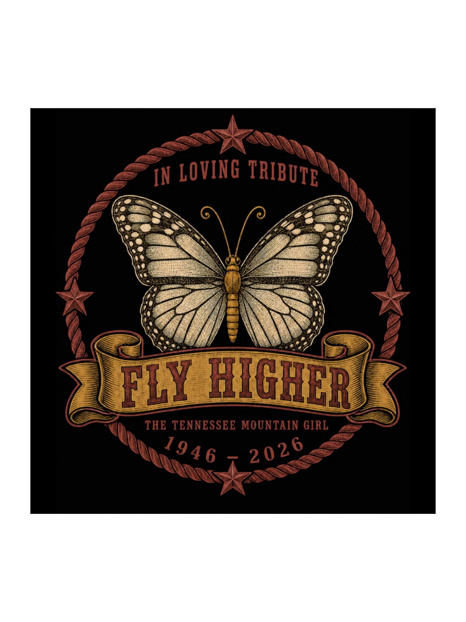 Fly Higher — Tribute Enamel Sticker product image (3)